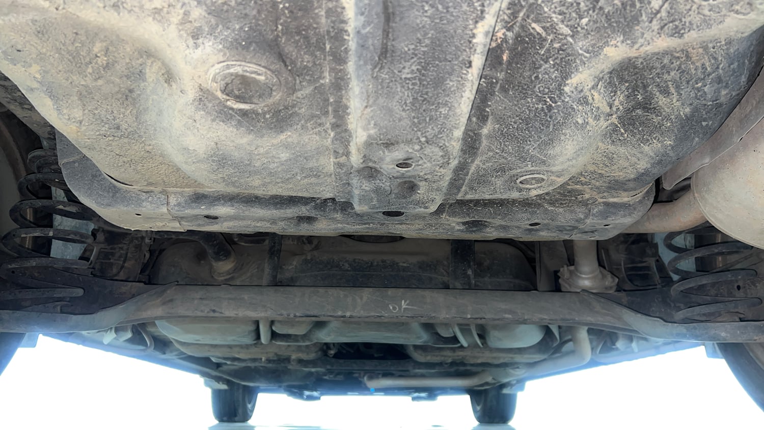 Used 2019 Honda City ZX Petrol Petrol Manual extra REAR UNDERBODY VIEW (TAKEN FROM REAR)