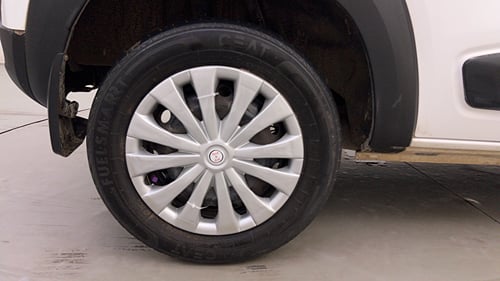 Used 2024 Renault Kwid RXT 1.0L AMT Petrol Automatic tyres RIGHT REAR TYRE RIM VIEW