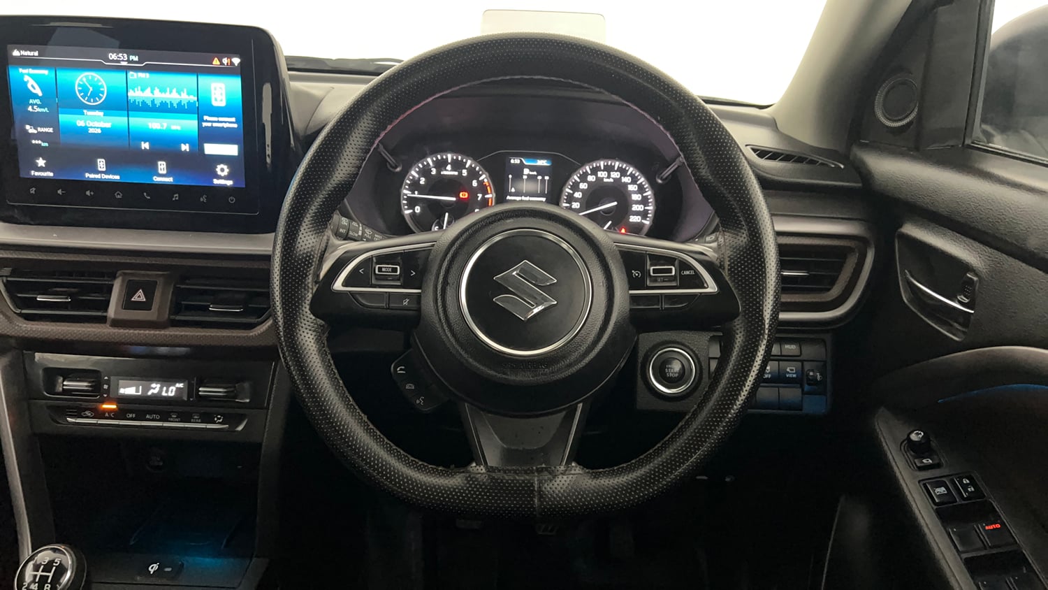 Used 2023 Maruti Suzuki Brezza ZXi Plus Petrol Manual interior STEERING VIEW