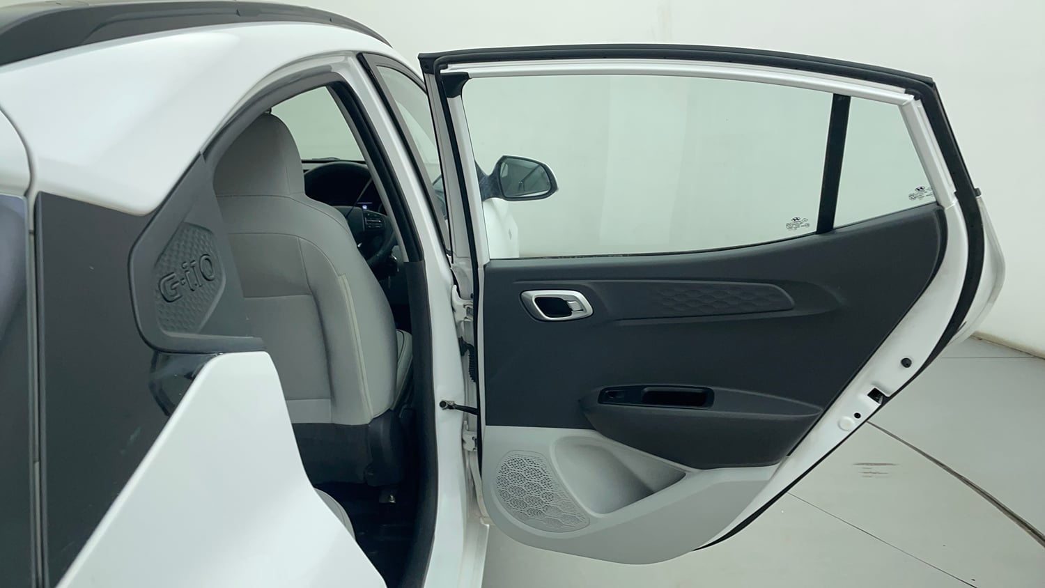 Used 2023 Hyundai Grand i10 Nios Sportz 1.2 Kappa AMT Petrol Automatic interior RIGHT REAR DOOR OPEN VIEW