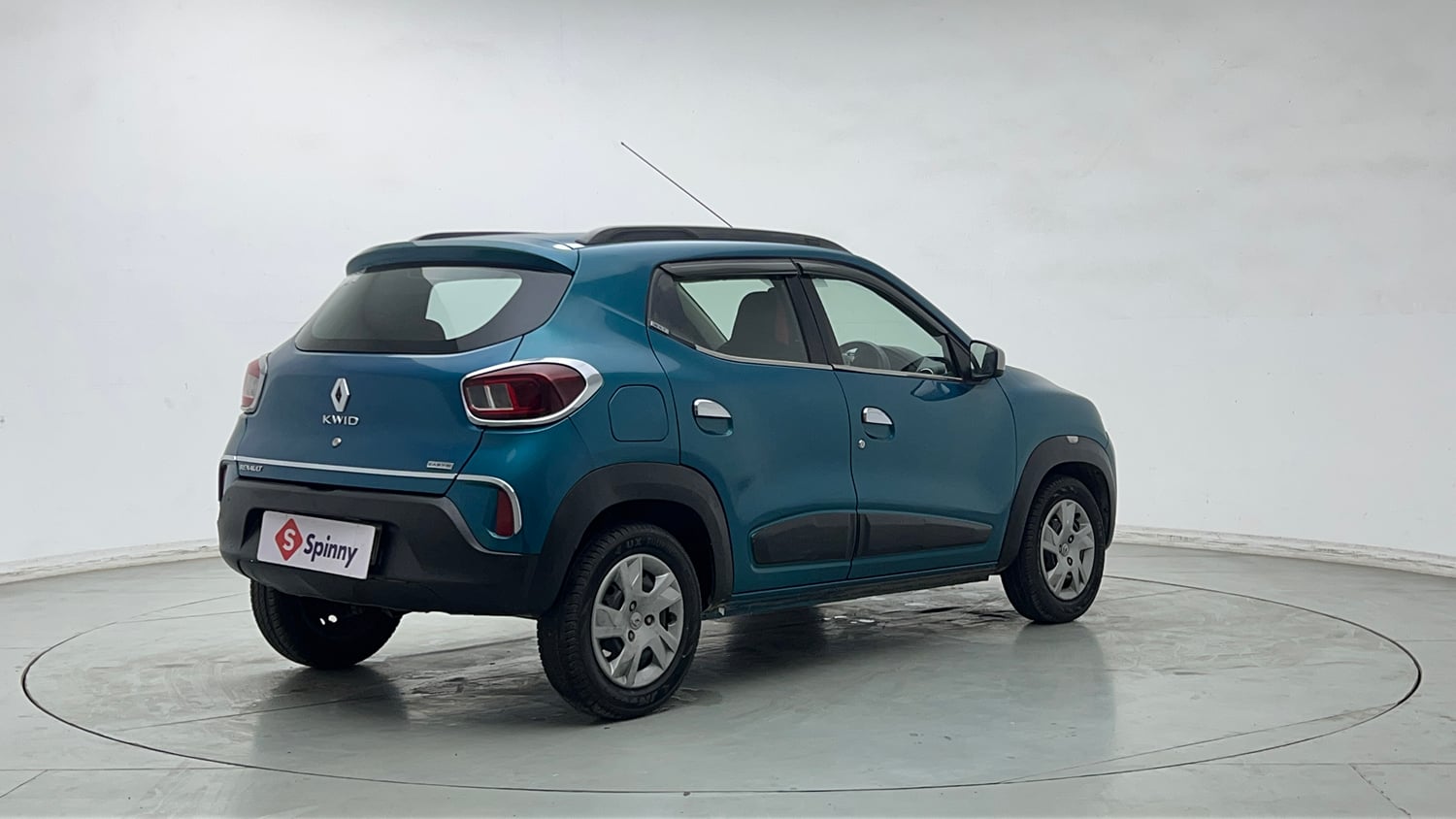 Used 2021 Renault Kwid RXT 1.0 AMT Opt Petrol Automatic exterior RIGHT REAR CORNER VIEW