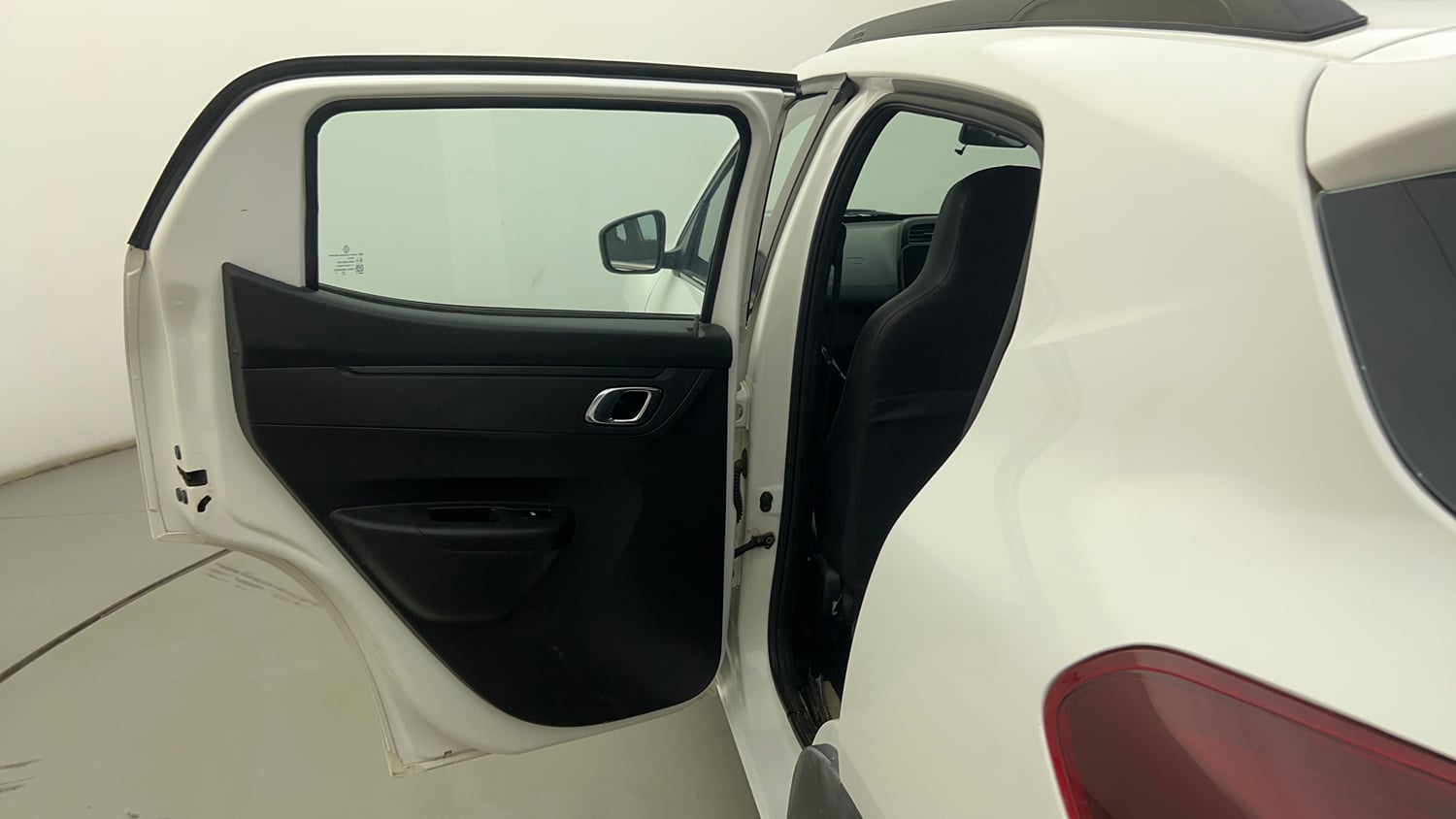 Used 2020 Renault Kwid 1.0 RXT AMT Opt Petrol Automatic interior LEFT REAR DOOR OPEN VIEW
