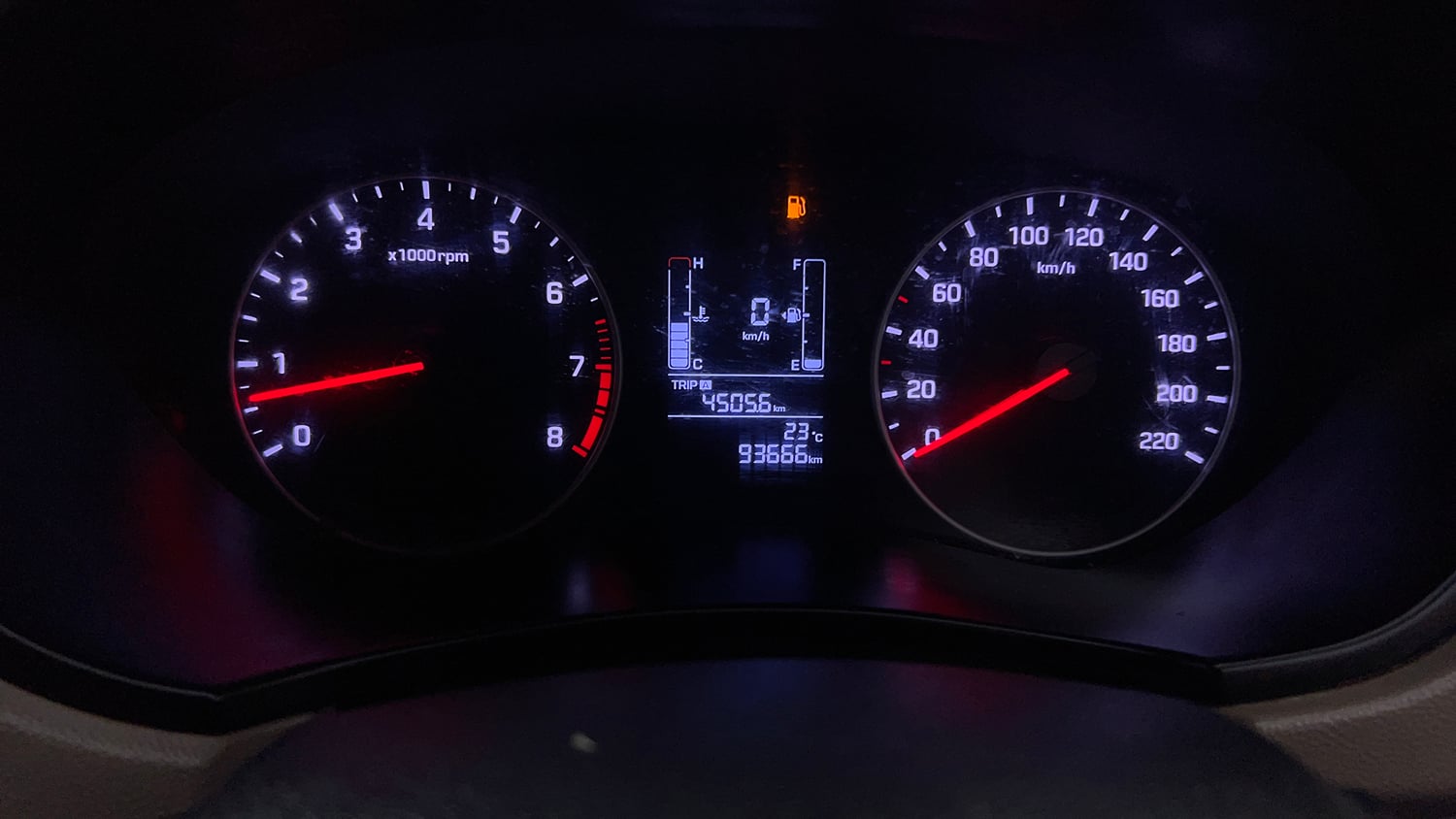 Used 2019 Hyundai Elite i20 Magna Plus 1.2 Petrol Manual interior CLUSTERMETER VIEW
