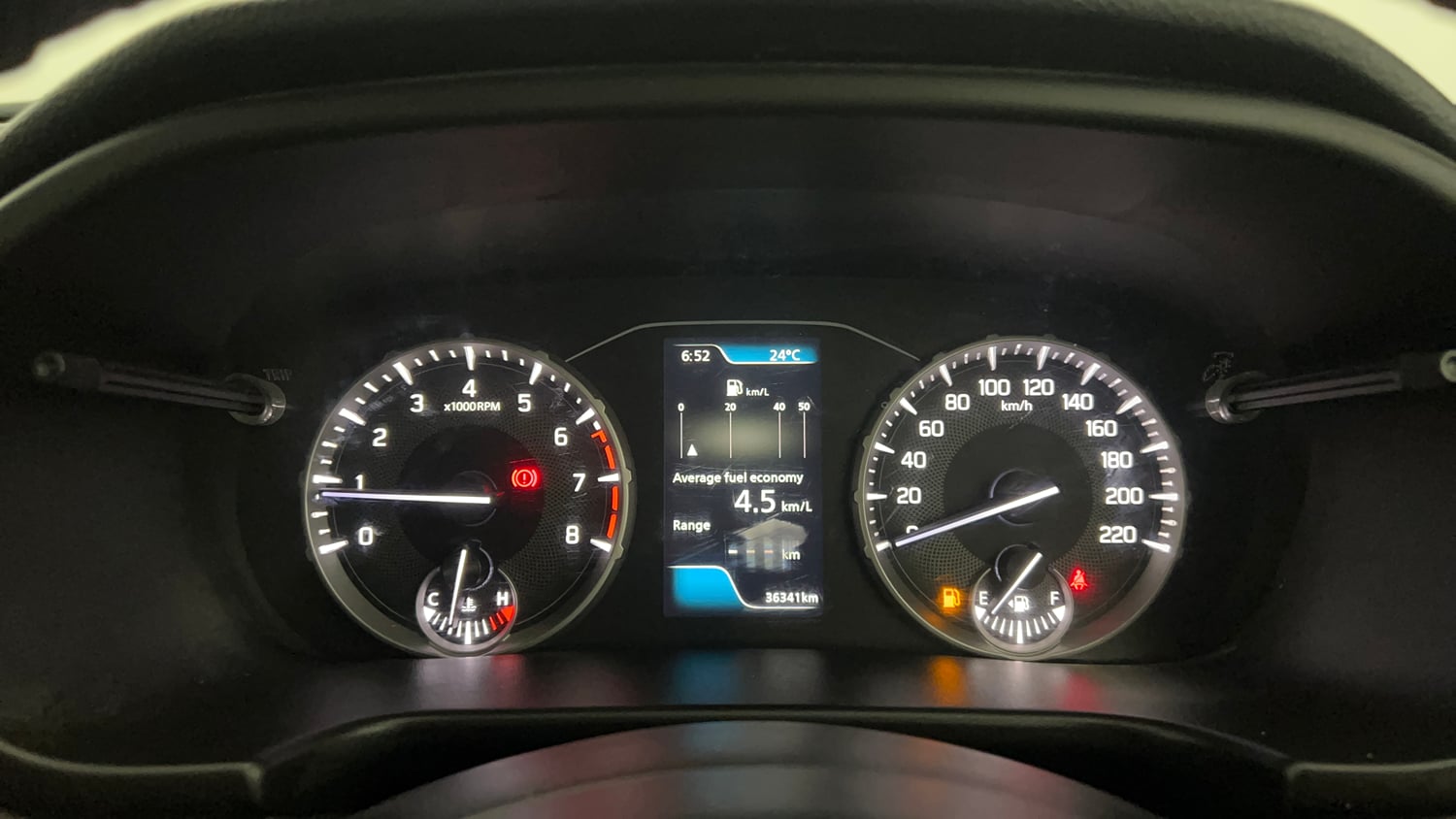 Used 2023 Maruti Suzuki Brezza ZXi Plus Petrol Manual interior CLUSTERMETER VIEW