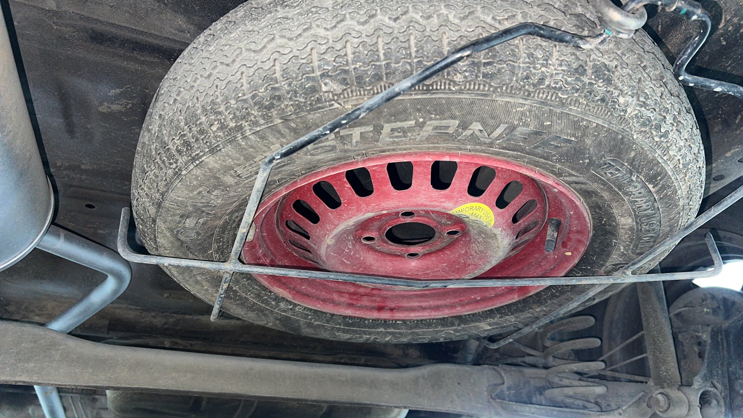 Used 2020 Renault Triber RXZ Petrol Manual tyres SPARE TYRE VIEW