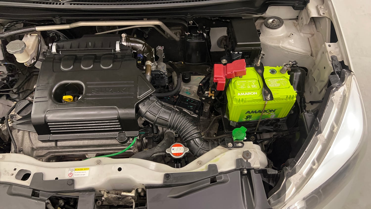 Used 2016 Maruti Suzuki Celerio VXi AMT Petrol Automatic engine ENGINE LEFT SIDE VIEW