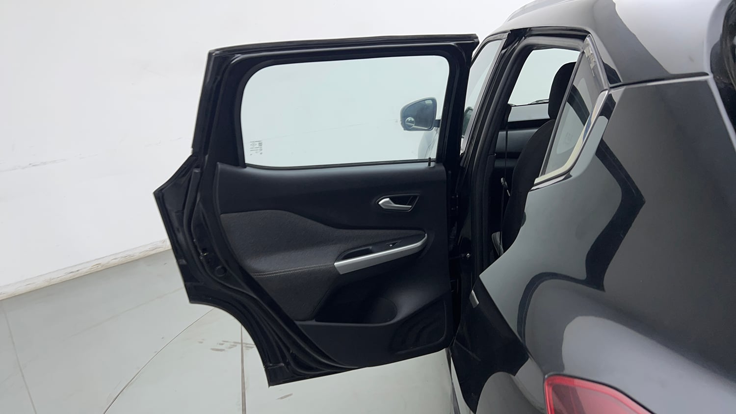 Used 2022 Nissan Magnite XV Premium Turbo CVT Petrol Automatic interior LEFT REAR DOOR OPEN VIEW
