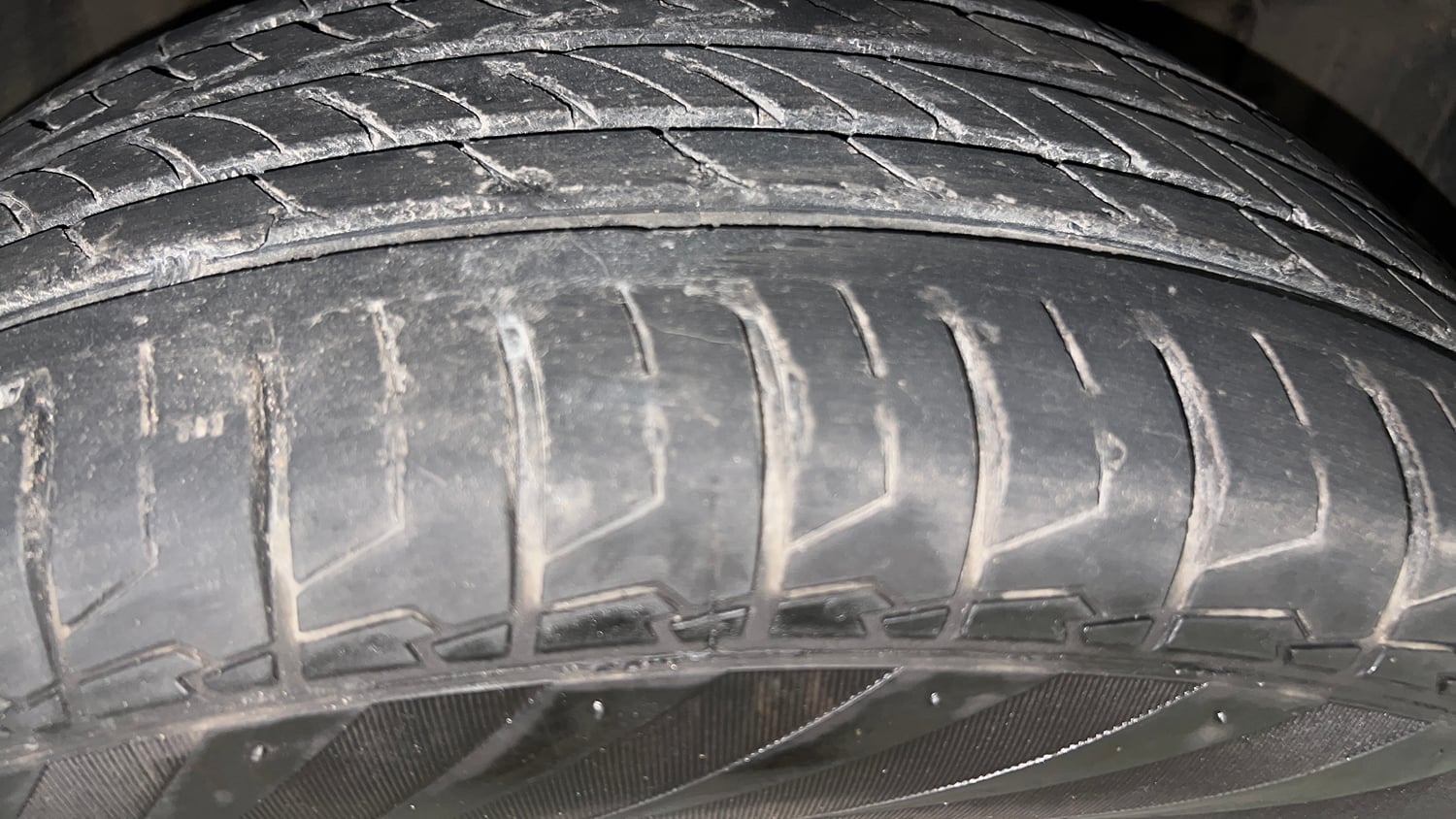 Used 2022 Maruti Suzuki S-Cross Zeta Petrol Manual tyres RIGHT FRONT TYRE TREAD VIEW