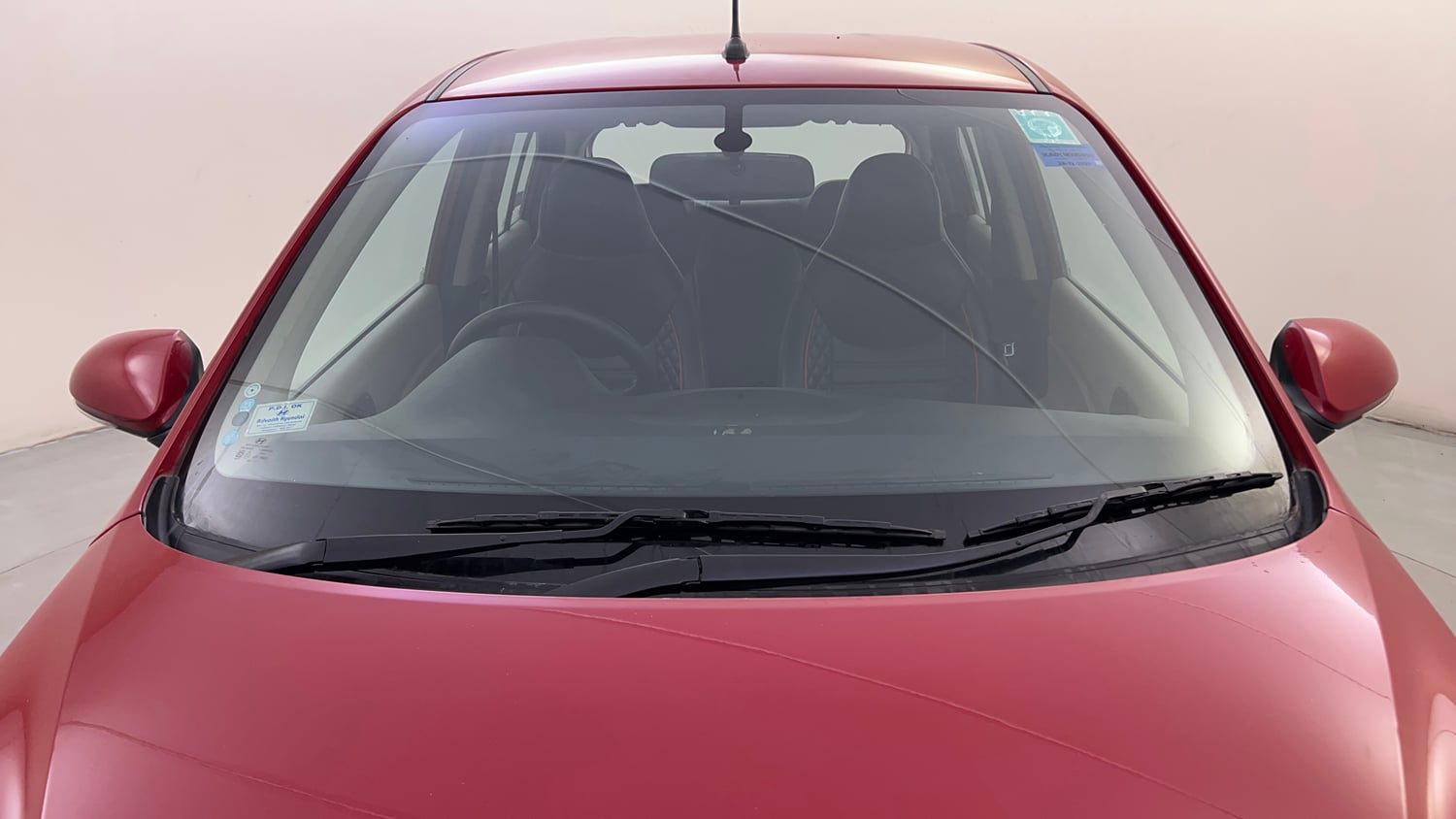Used 2021 Hyundai Santro Sportz Petrol Manual exterior FRONT WINDSHIELD VIEW