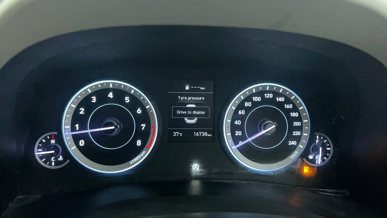 Used 2023 Hyundai Creta SX 1.5 Petrol Petrol Manual interior CLUSTERMETER VIEW