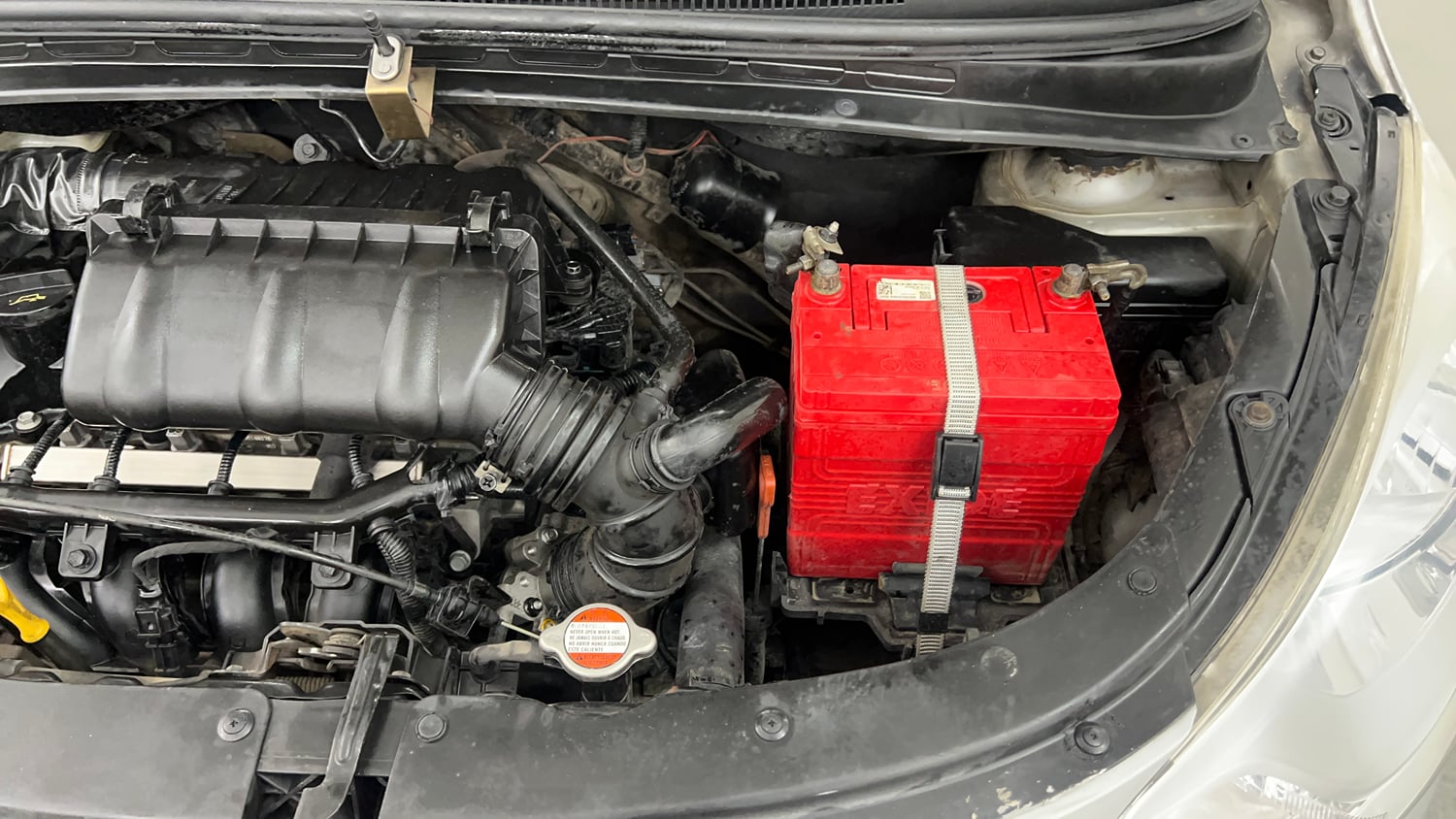 Used 2013 Hyundai i10 Sportz 1.2 AT Kappa2 Petrol Automatic engine ENGINE LEFT SIDE VIEW