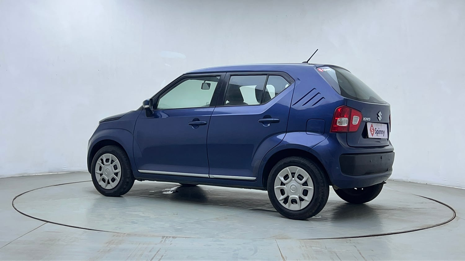 Used 2018 Maruti Suzuki Ignis Delta 1.2 AMT Petrol Automatic exterior LEFT REAR CORNER VIEW