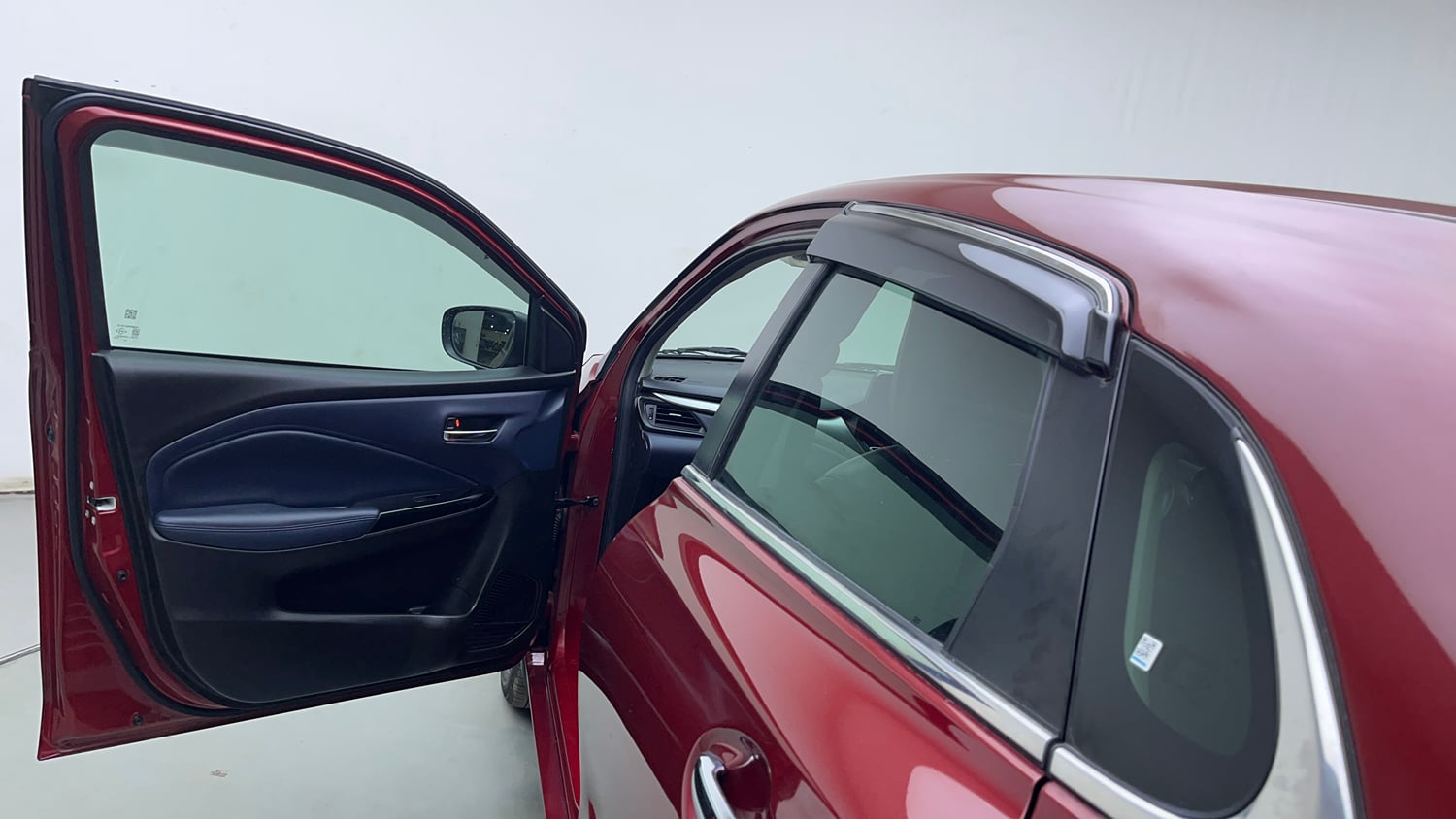 Used 2024 Maruti Suzuki Baleno Alpha MT Petrol Manual interior LEFT FRONT DOOR OPEN VIEW