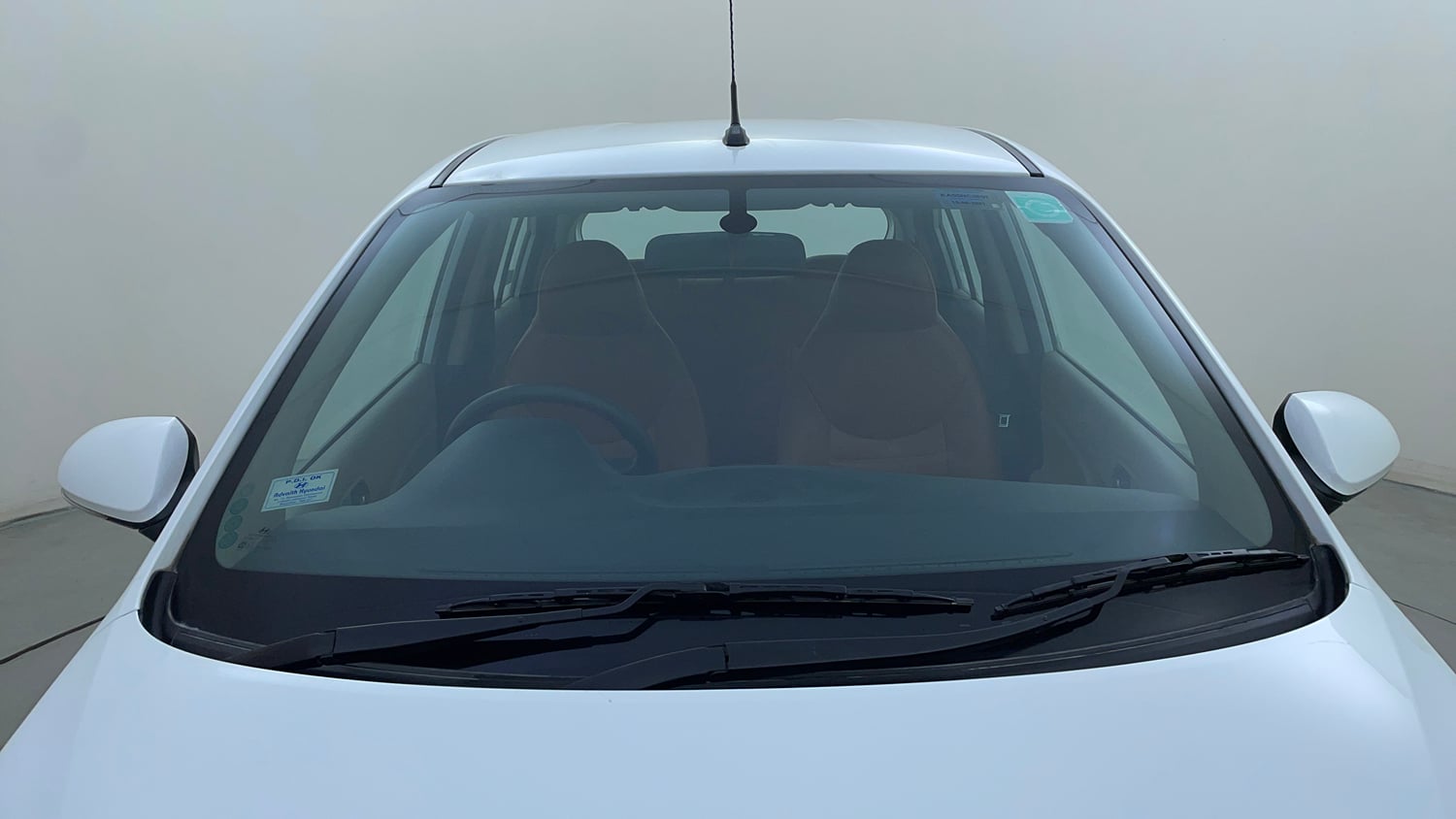 Used 2021 Hyundai Santro Sportz AMT Petrol Automatic exterior FRONT WINDSHIELD VIEW