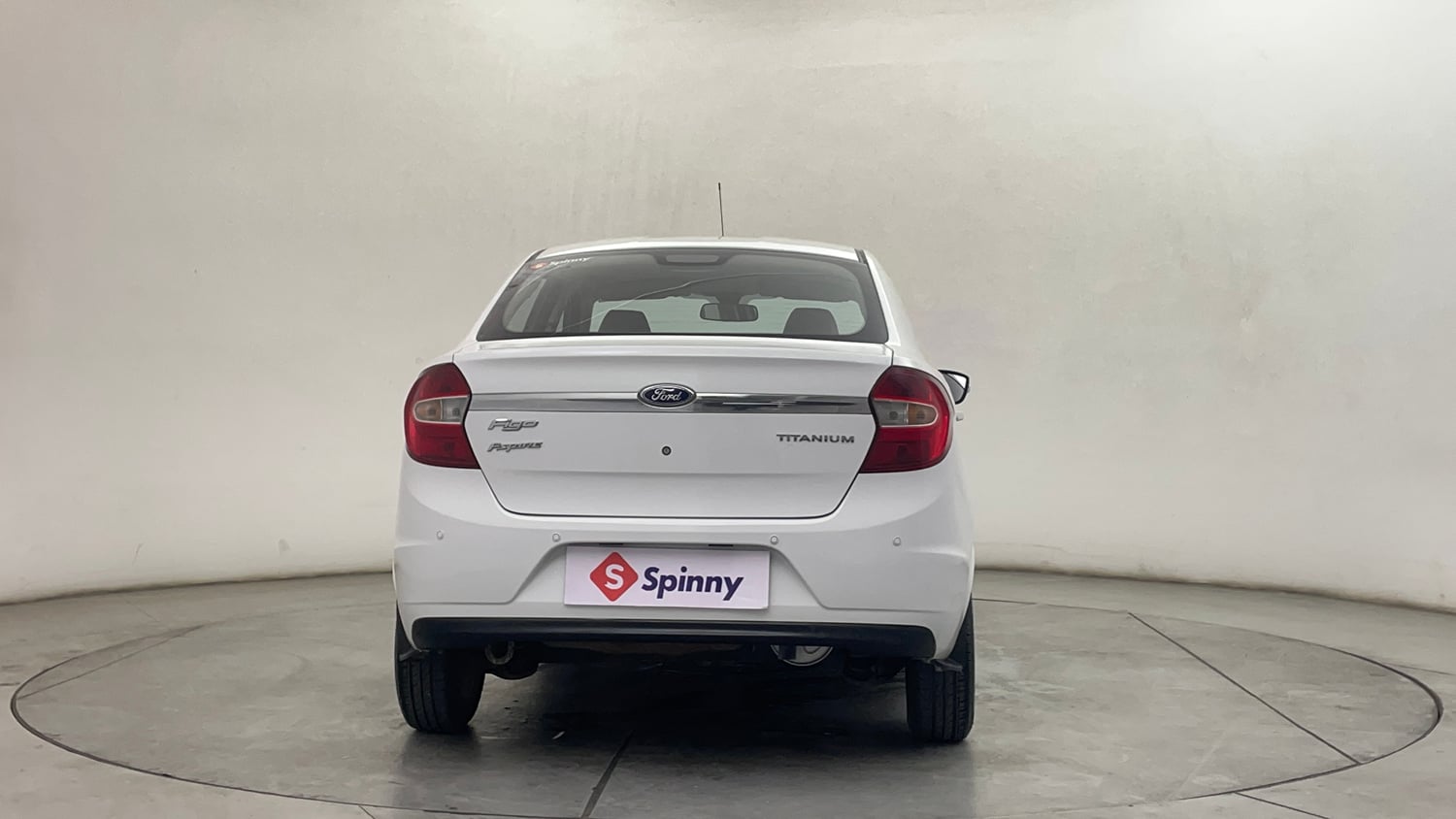 Used 2016 Ford Figo Aspire Titanium 1.2 Ti-VCT Petrol Manual exterior BACK VIEW