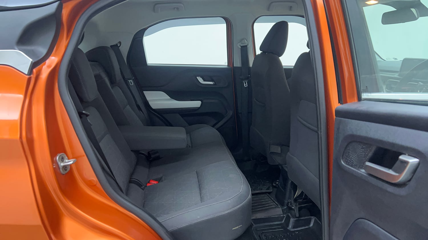 Used 2023 Tata Punch Creative Dual Tone AMT Petrol Automatic interior RIGHT SIDE REAR DOOR CABIN VIEW