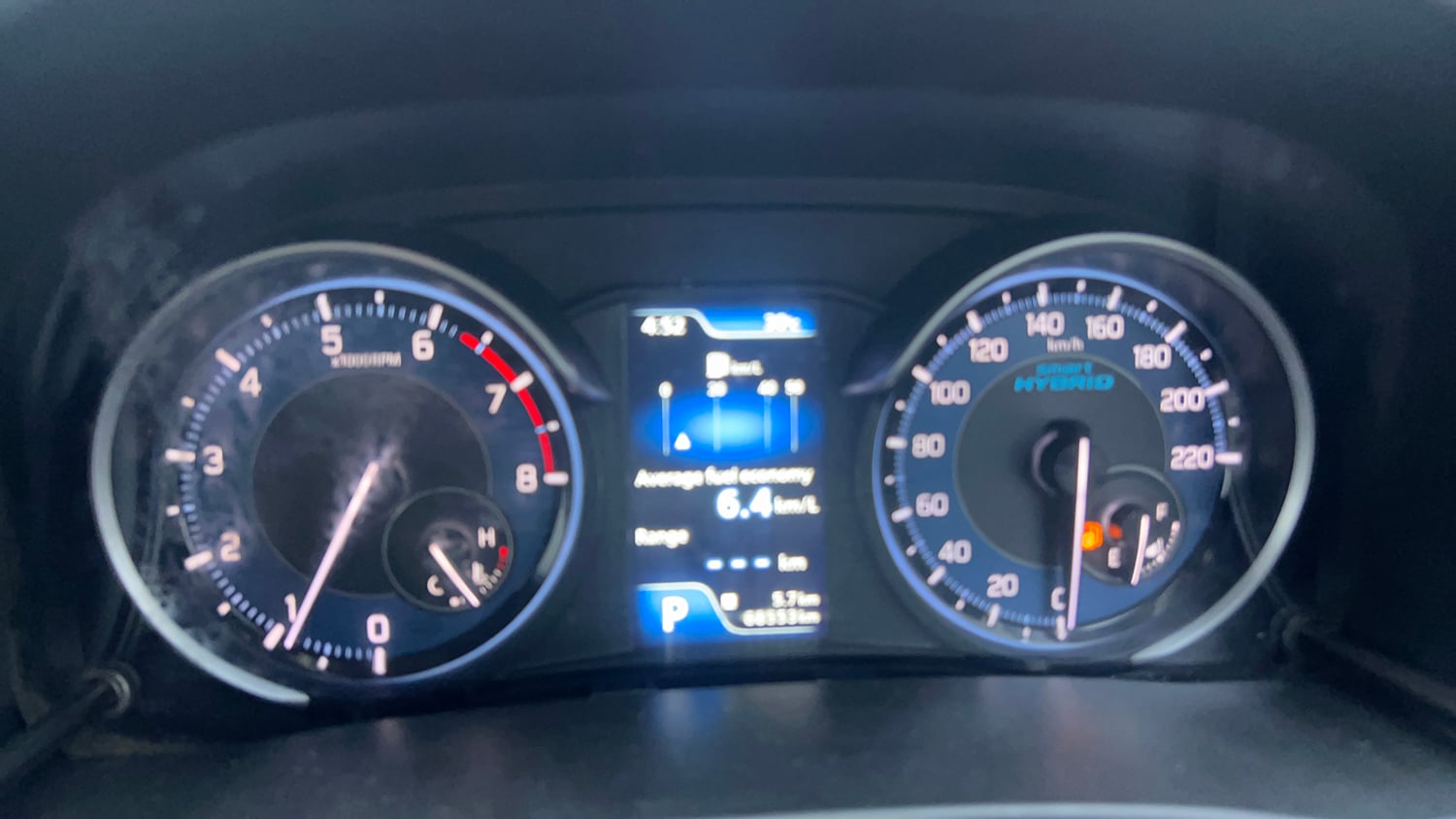 Used 2021 Maruti Suzuki New Ertiga ZXi AT Petrol Automatic interior CLUSTERMETER VIEW