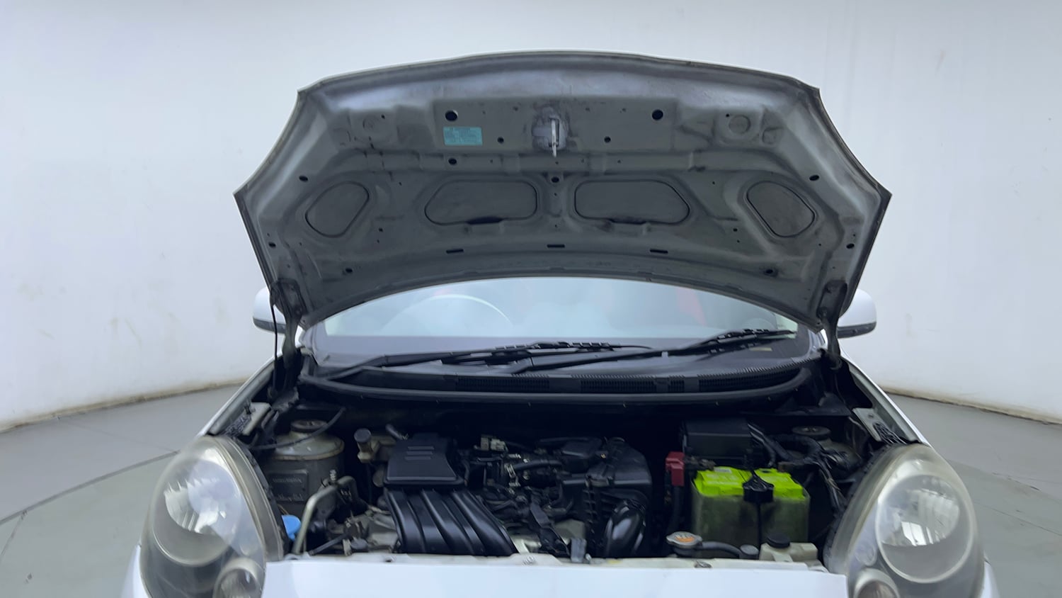 Used 2014 Nissan Micra Active XL Petrol Manual engine ENGINE & BONNET OPEN FRONT VIEW