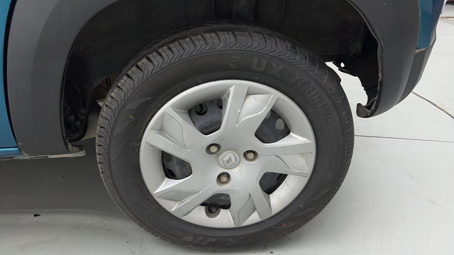 Used 2021 Renault Kwid RXT 1.0 AMT Opt Petrol Automatic tyres LEFT REAR TYRE RIM VIEW