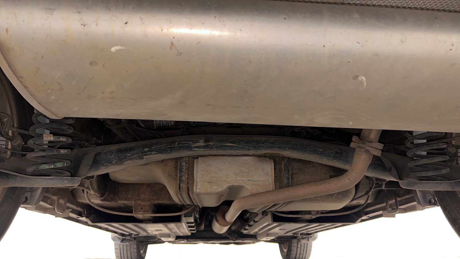 Used 2022 Maruti Suzuki S-Cross Zeta Petrol Manual extra REAR UNDERBODY VIEW (TAKEN FROM REAR)