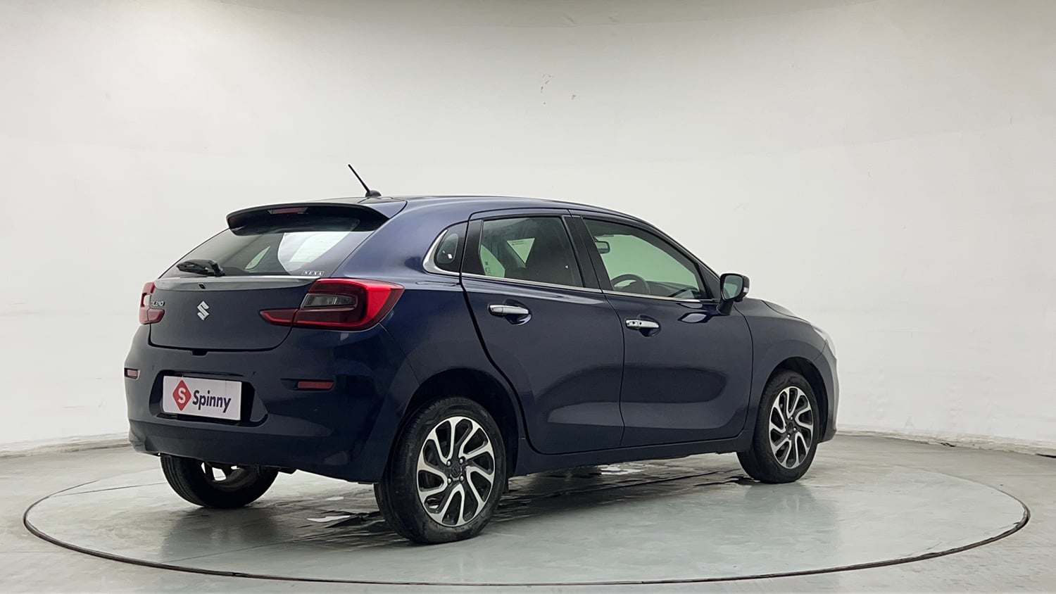 Used 2022 Maruti Suzuki Baleno Alpha MT Petrol Manual exterior RIGHT REAR CORNER VIEW