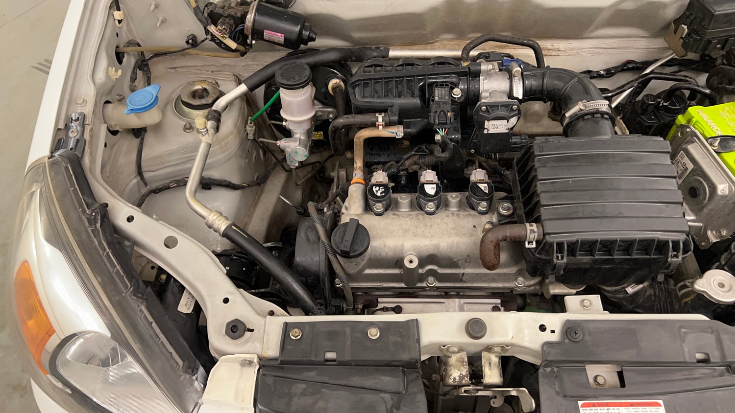 Used 2018 Maruti Suzuki Alto 800 LXi (O) Petrol Manual engine ENGINE RIGHT SIDE VIEW