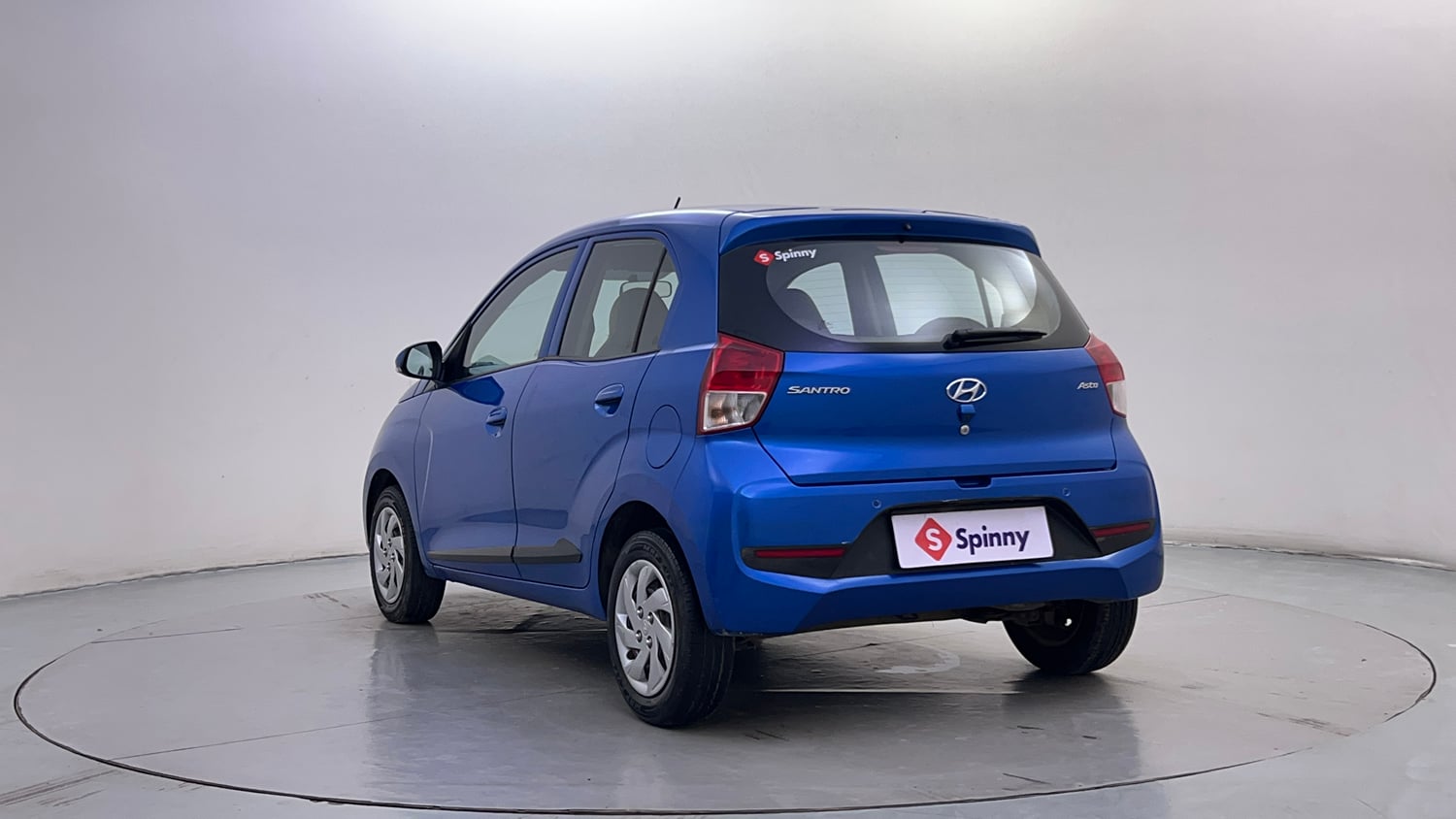Used 2019 Hyundai Santro Asta Petrol Manual exterior LEFT REAR CORNER VIEW