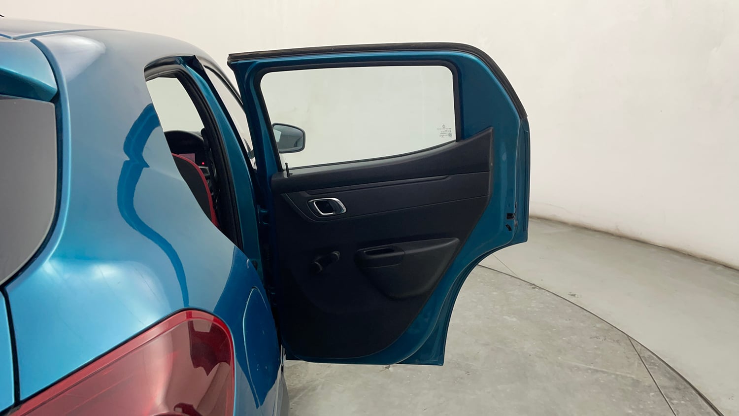Used 2020 Renault Kwid RXT Petrol Manual interior RIGHT REAR DOOR OPEN VIEW