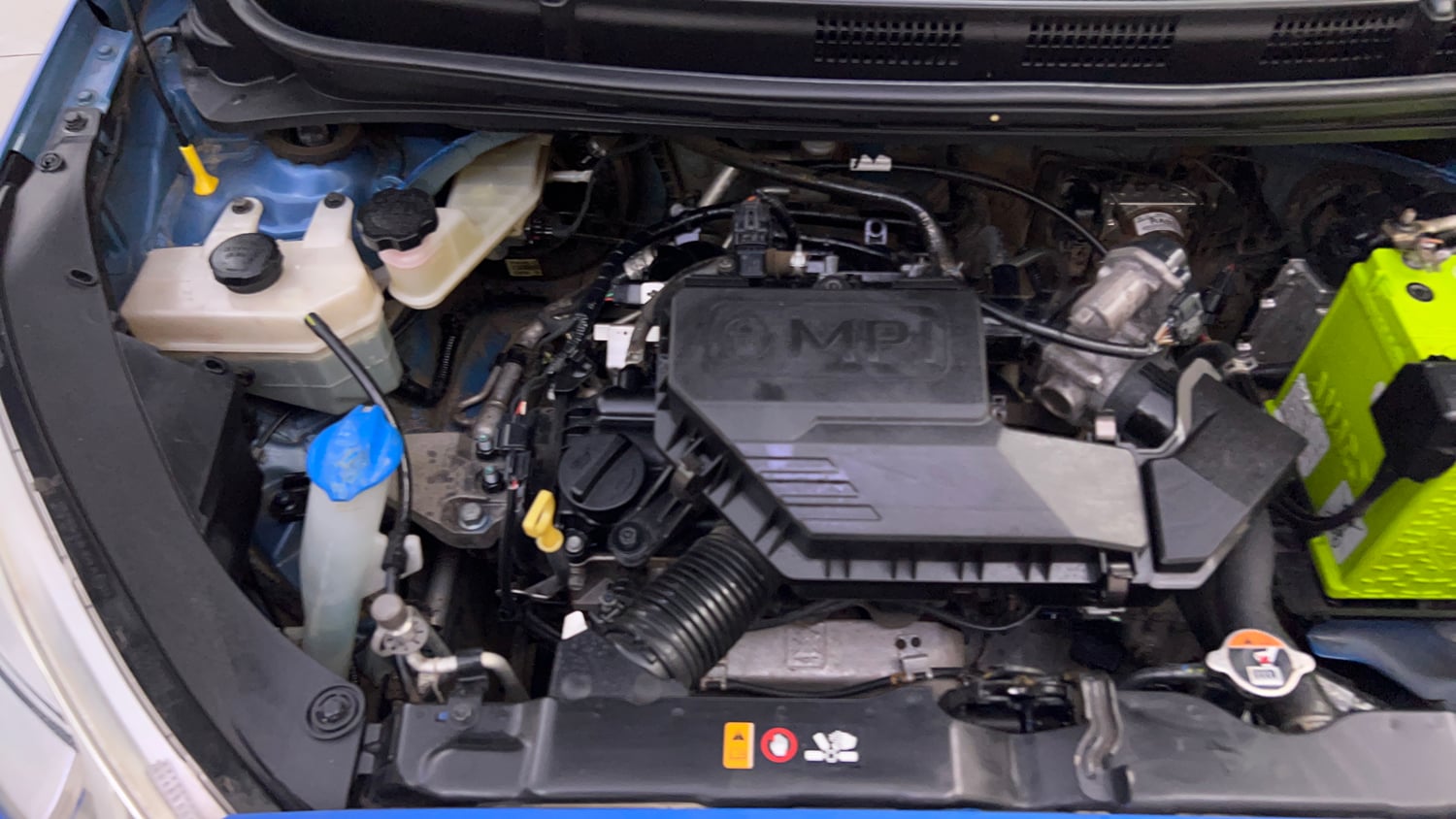 Used 2019 Hyundai Santro Asta Petrol Manual engine ENGINE RIGHT SIDE VIEW
