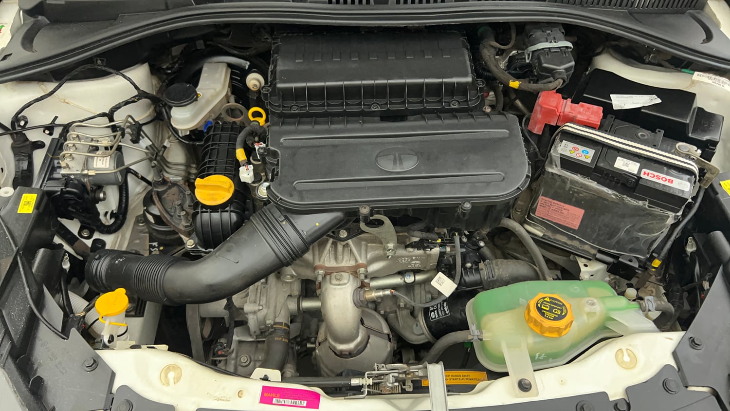 Used 2024 Tata Tiago XT CNG Cng Manual engine ENGINE RIGHT SIDE VIEW