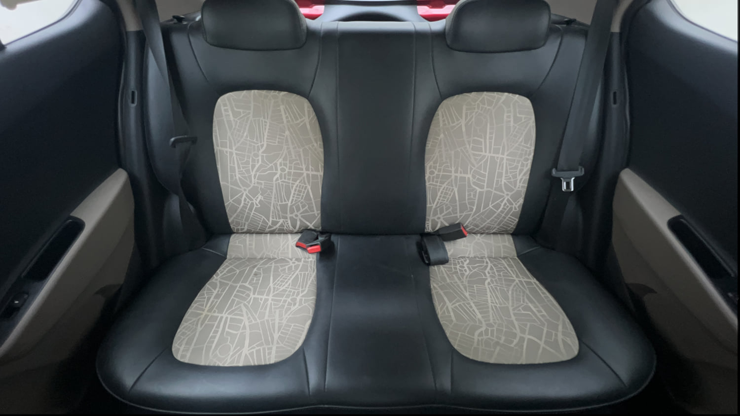 Used 2017 Hyundai Grand i10 Magna AT 1.2 Kappa VTVT Petrol Automatic interior REAR SEAT CONDITION VIEW