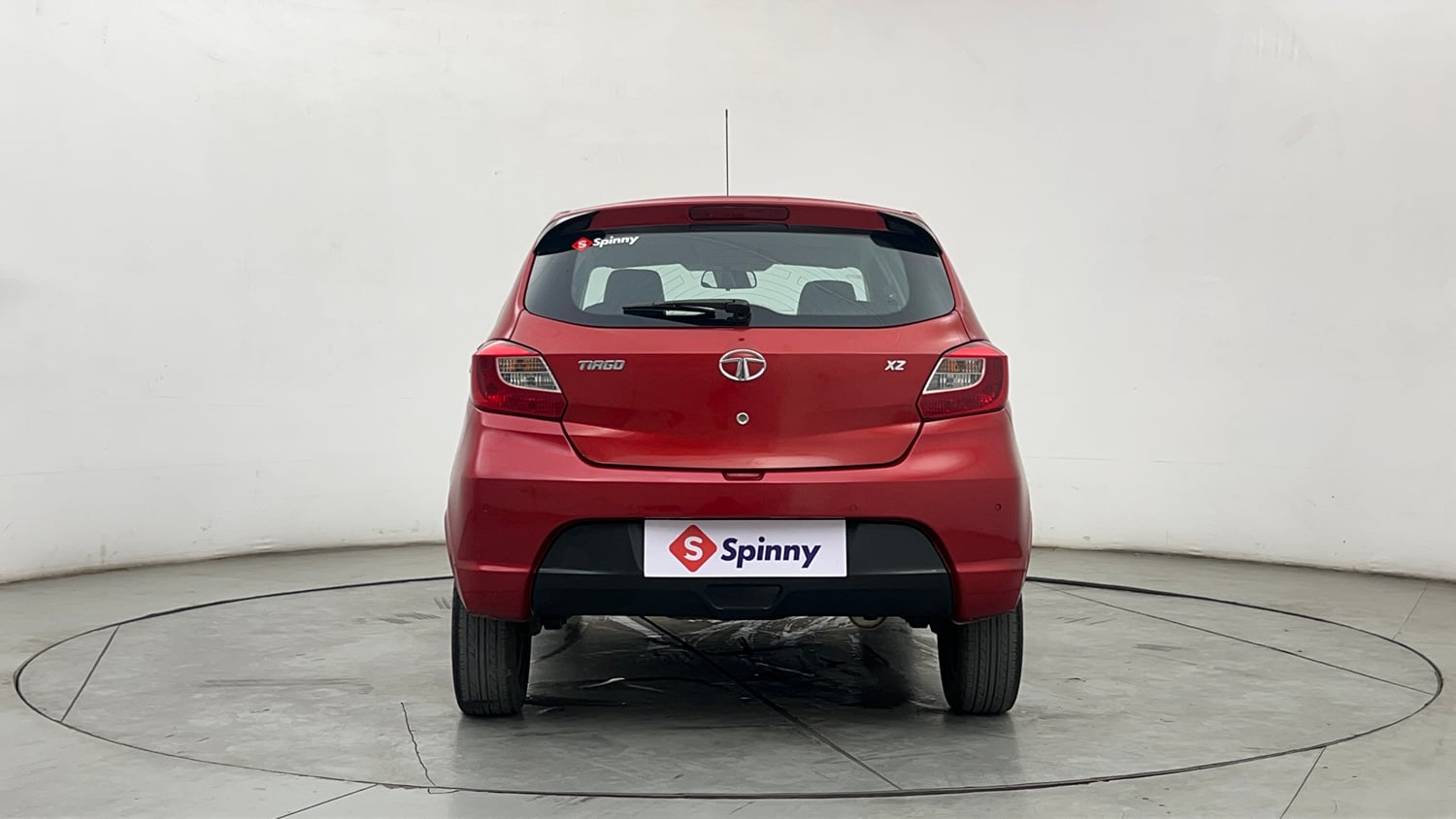 Used 2017 Tata Tiago Revotron XZ w/o Alloy Petrol Manual exterior BACK VIEW