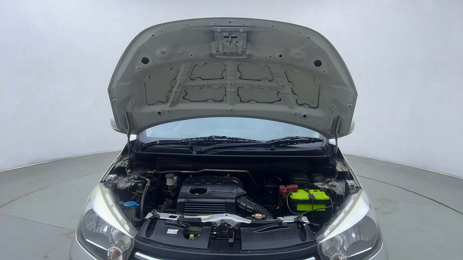 Used 2016 Maruti Suzuki Celerio ZXi AMT Petrol Automatic engine ENGINE & BONNET OPEN FRONT VIEW