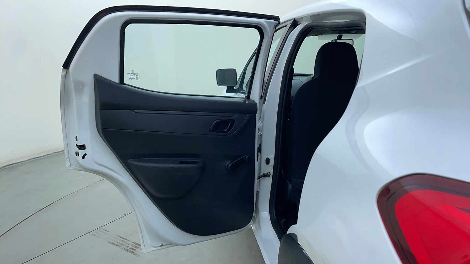 Used 2015 Renault Kwid RXT Petrol Manual interior LEFT REAR DOOR OPEN VIEW