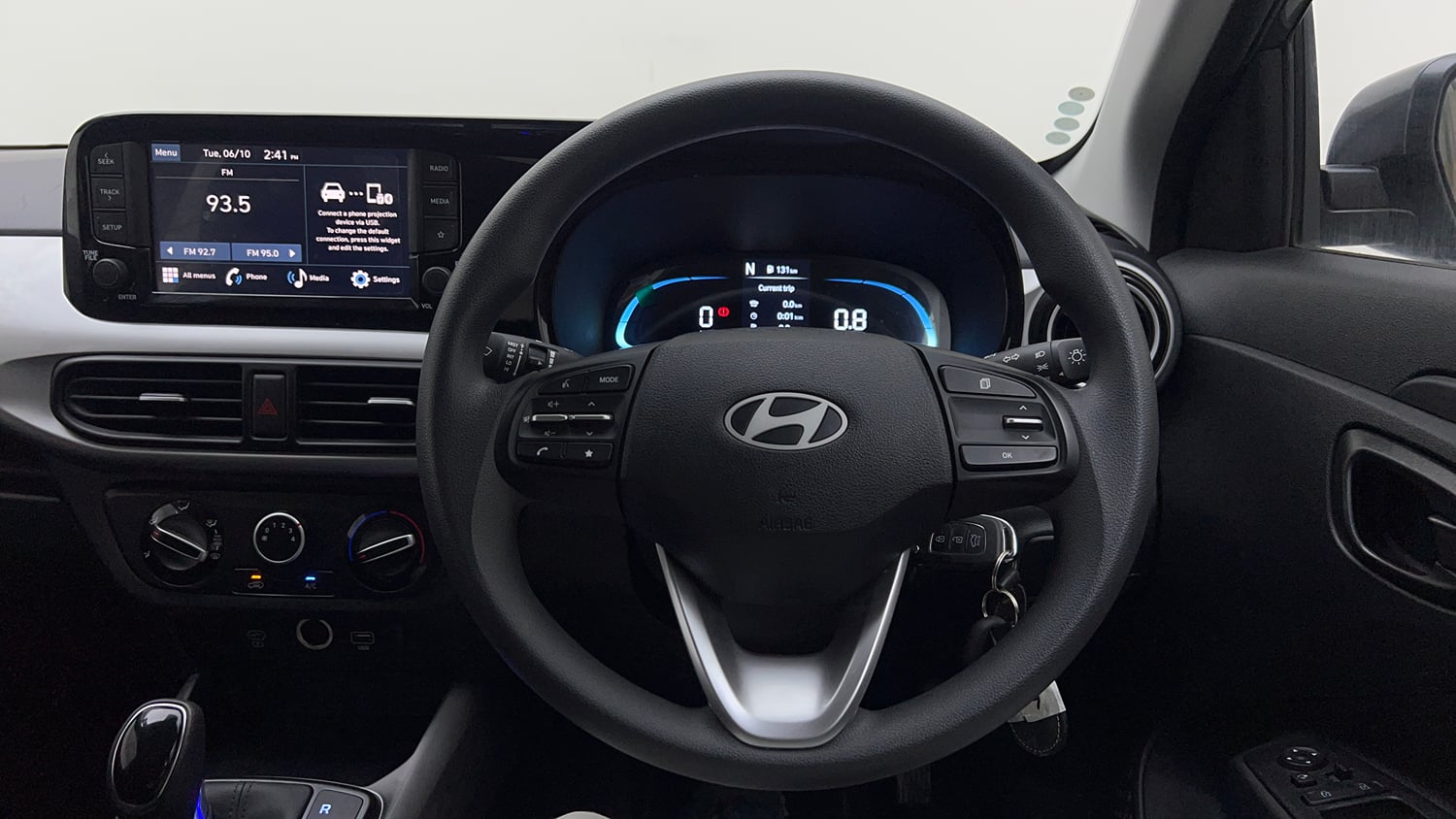 Used 2025 Hyundai Exter S Plus 1.2 AMT Petrol Automatic interior STEERING VIEW