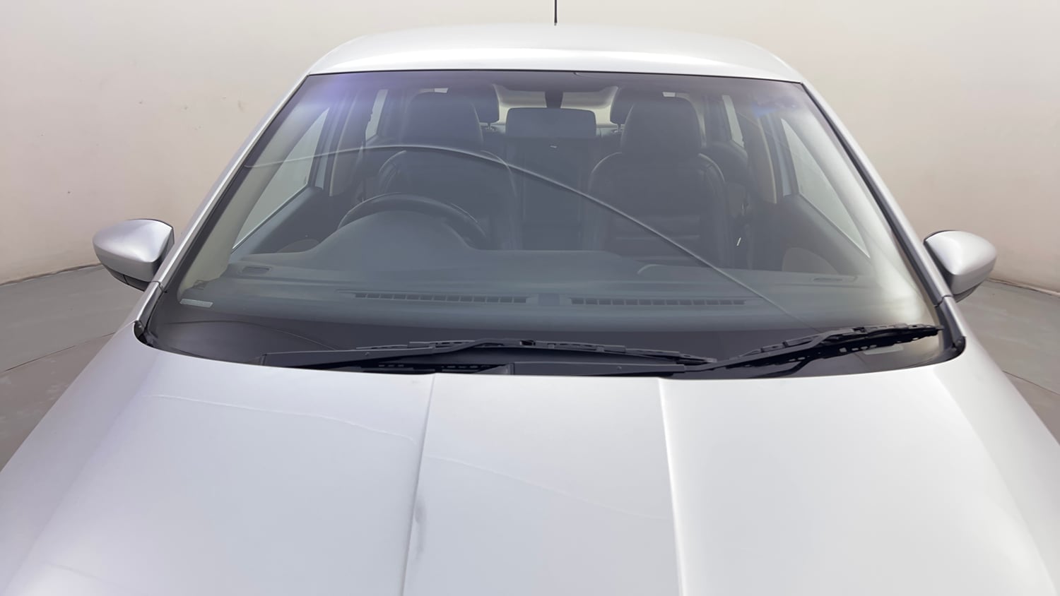 Used 2020 Skoda Rapid Active 1.0 TSI MT Petrol Manual exterior FRONT WINDSHIELD VIEW