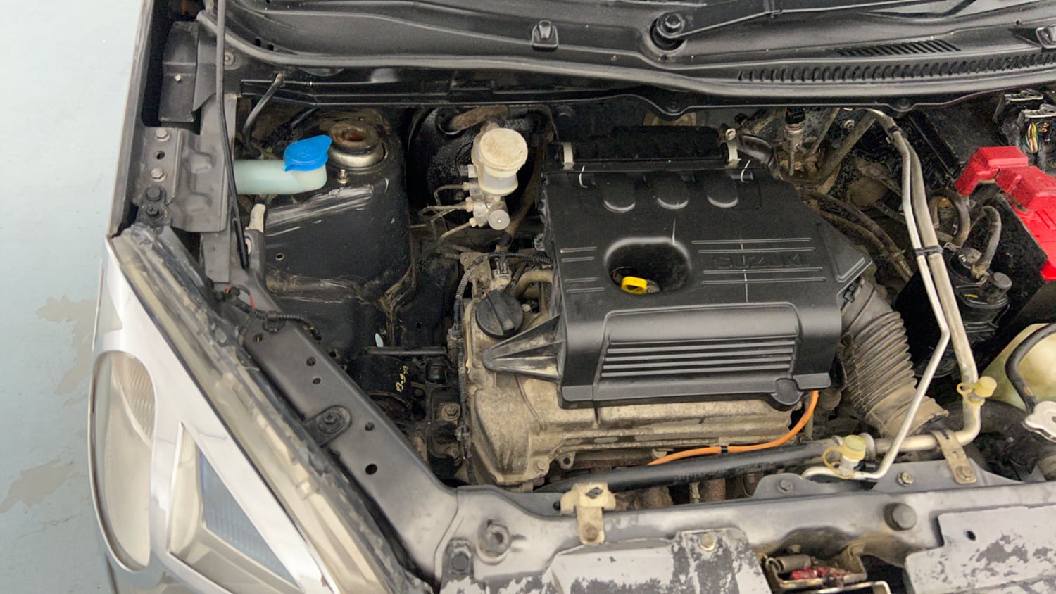 Used 2019 Maruti Suzuki Wagon R 1.0 VXI AMT Petrol Automatic engine ENGINE RIGHT SIDE VIEW