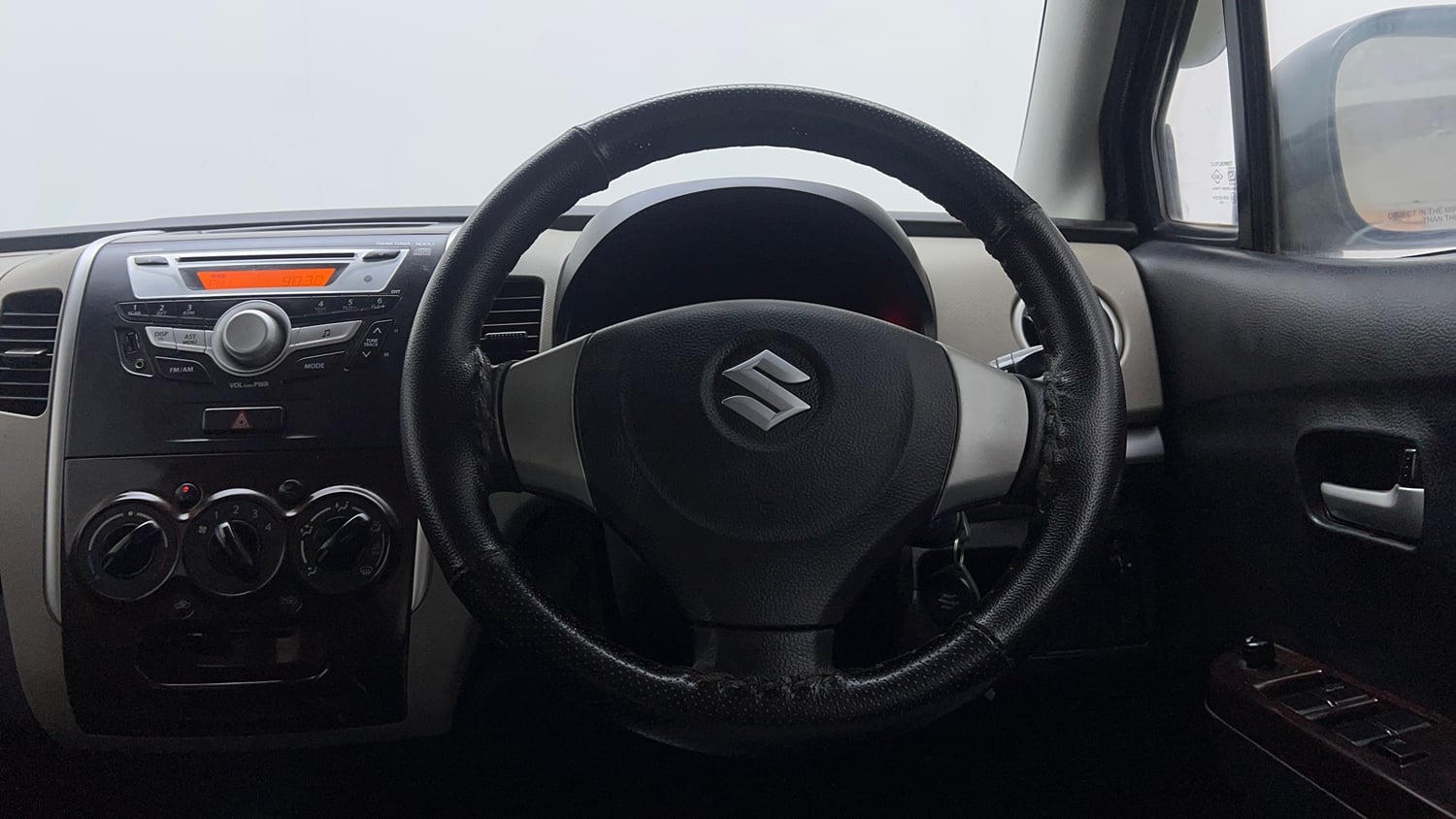 Used 2016 Maruti Suzuki Wagon R 1.0 VXI AMT Petrol Automatic interior STEERING VIEW