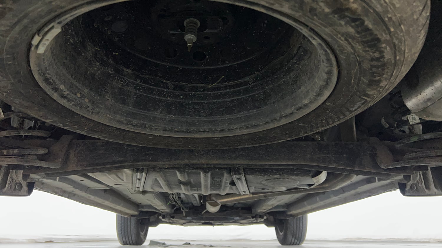 Used 2026 Tata Sierra Pure + P DCA Petrol Petrol Automatic extra REAR UNDERBODY VIEW (TAKEN FROM REAR)