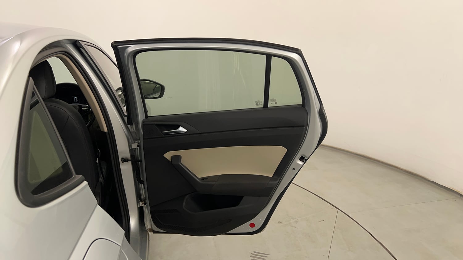 Used 2023 Skoda Slavia Ambition 1.5L TSI MT Petrol Manual interior RIGHT REAR DOOR OPEN VIEW