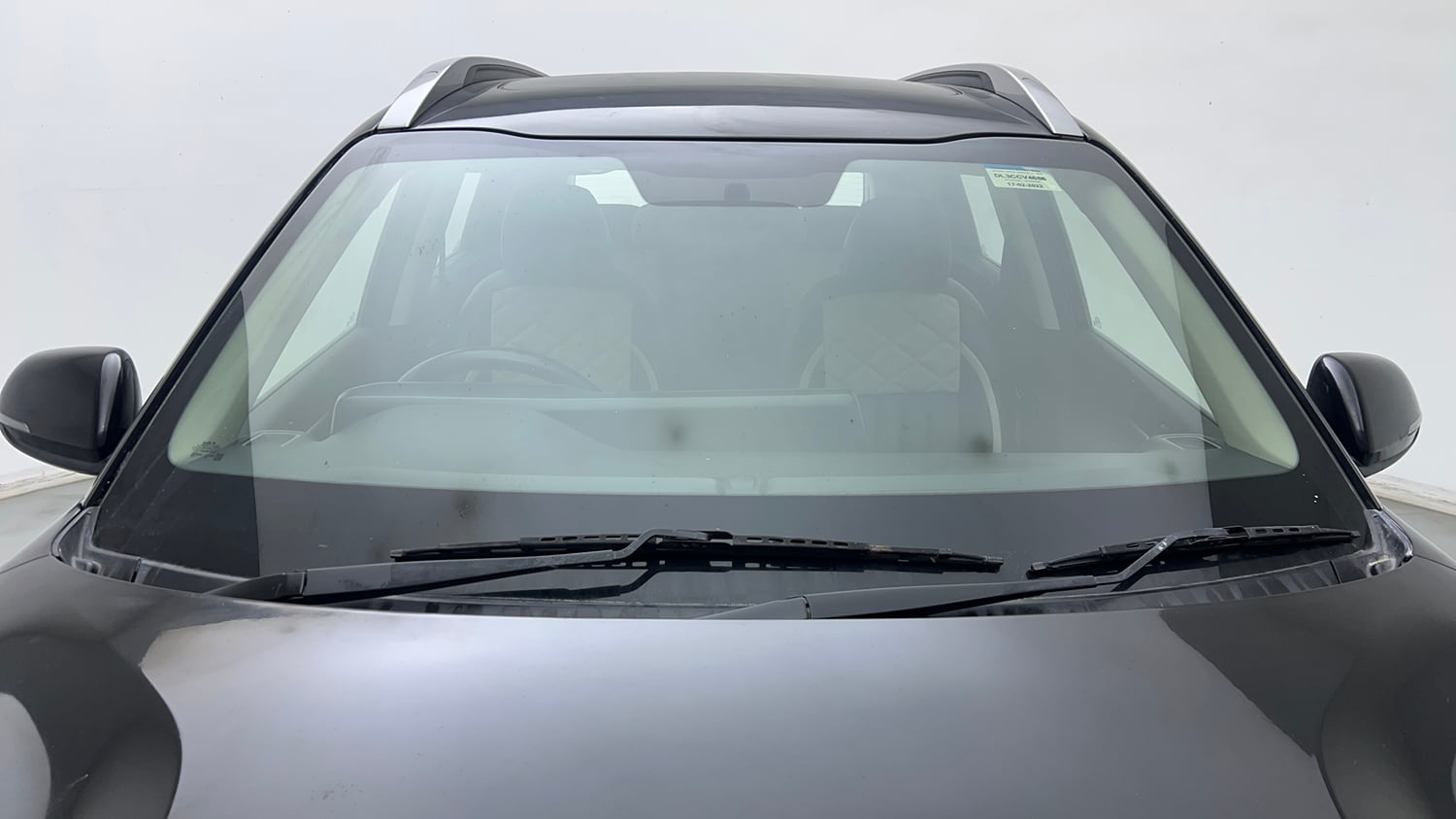 Used 2022 Kia Sonet HTX 1.5 AT Diesel Automatic exterior FRONT WINDSHIELD VIEW