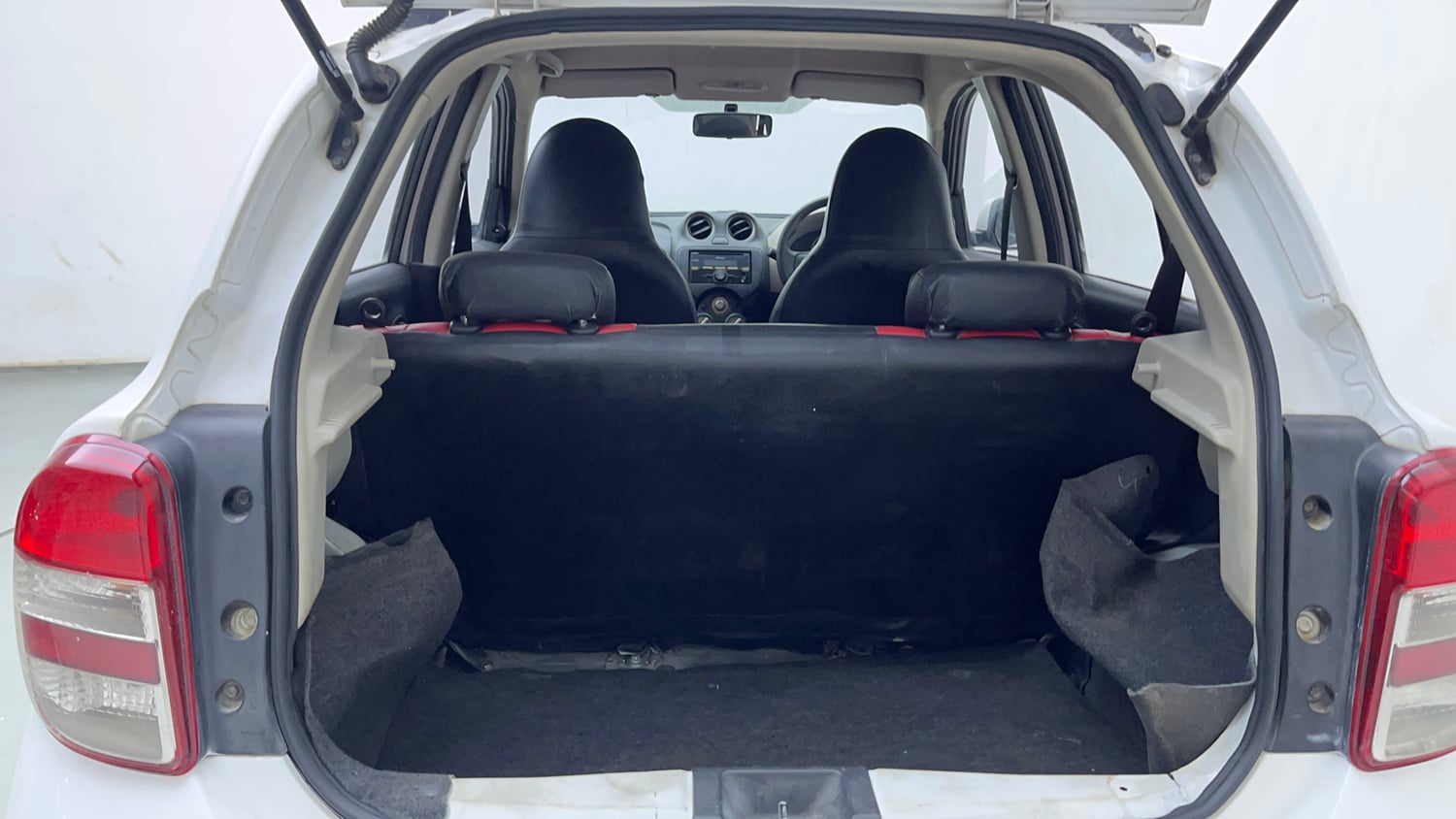 Used 2014 Nissan Micra Active XL Petrol Manual interior DICKY INSIDE VIEW
