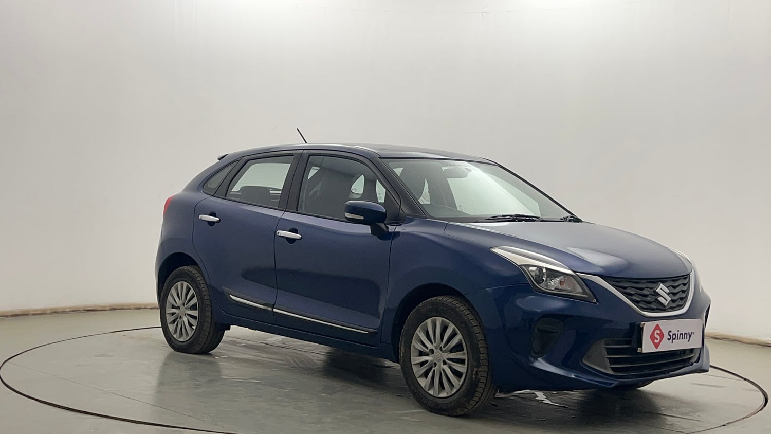 Used 2019 Maruti Suzuki Baleno Delta Petrol Manual exterior RIGHT FRONT CORNER VIEW