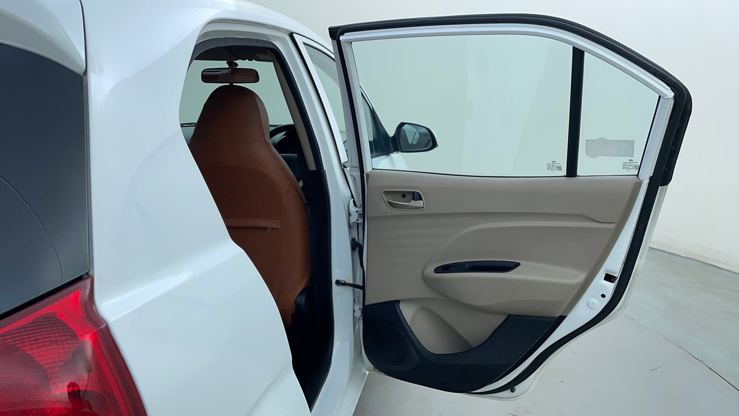Used 2021 Hyundai Santro Sportz AMT Petrol Automatic interior RIGHT REAR DOOR OPEN VIEW