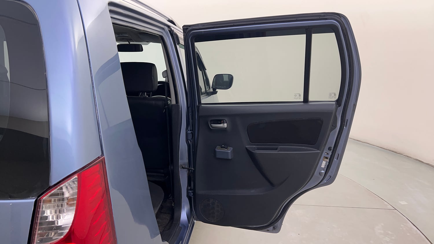 Used 2012 Maruti Suzuki Wagon R LXi Petrol Manual interior RIGHT REAR DOOR OPEN VIEW