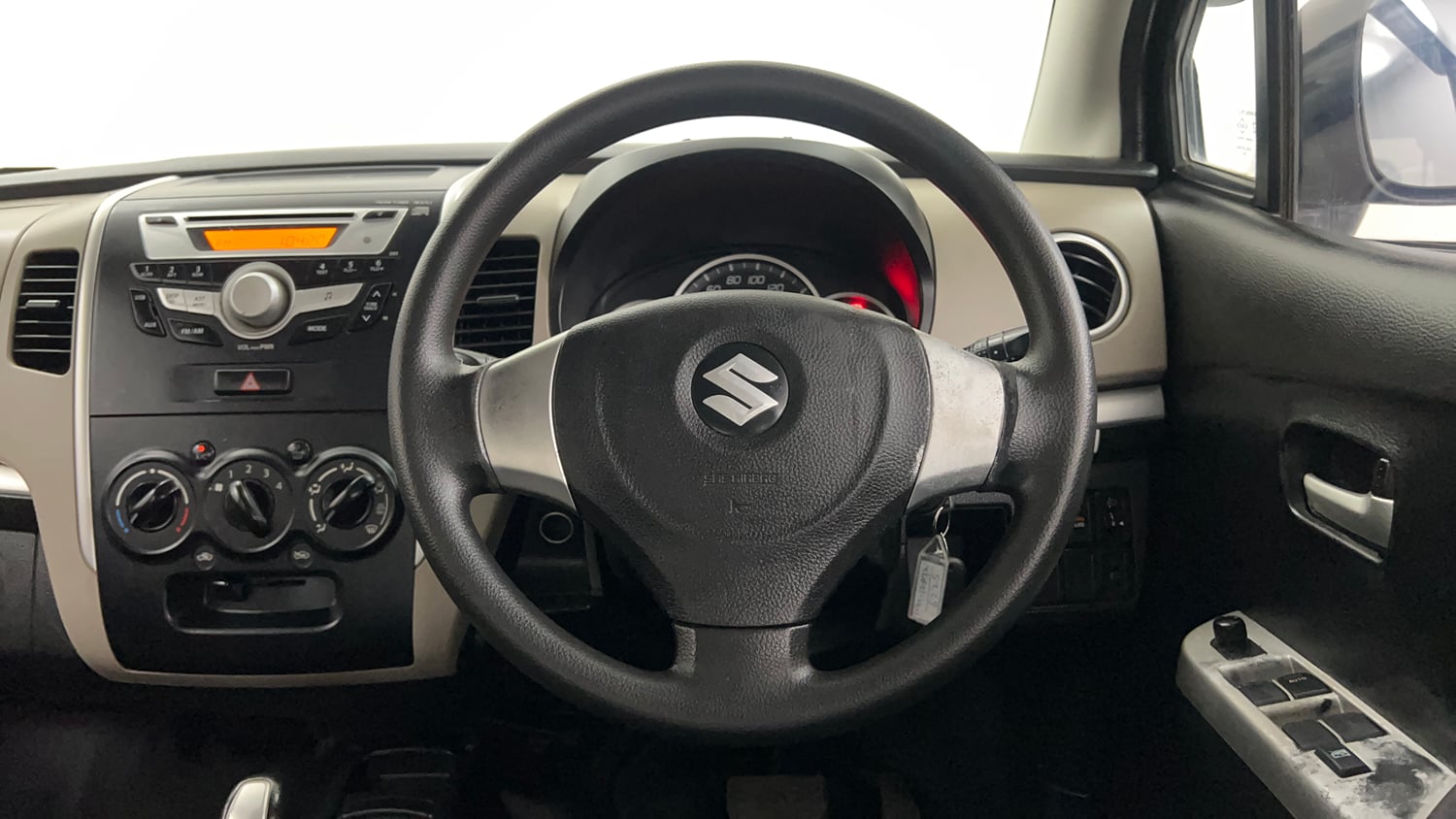 Used 2016 Maruti Suzuki Wagon R 1.0 VXI AMT Petrol Automatic interior STEERING VIEW