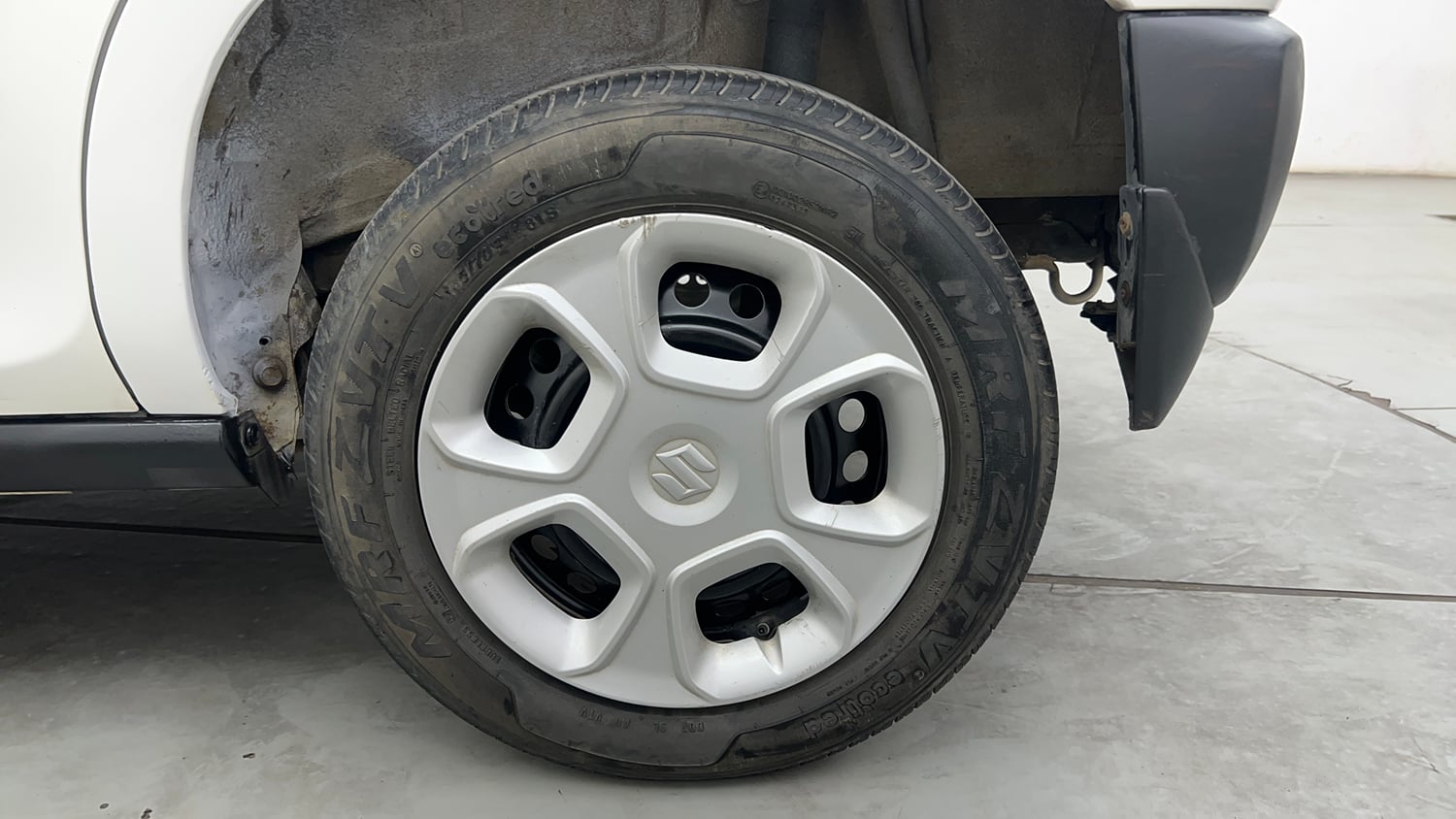 Used 2023 Maruti Suzuki S-Presso VXi Petrol Manual tyres LEFT REAR TYRE RIM VIEW