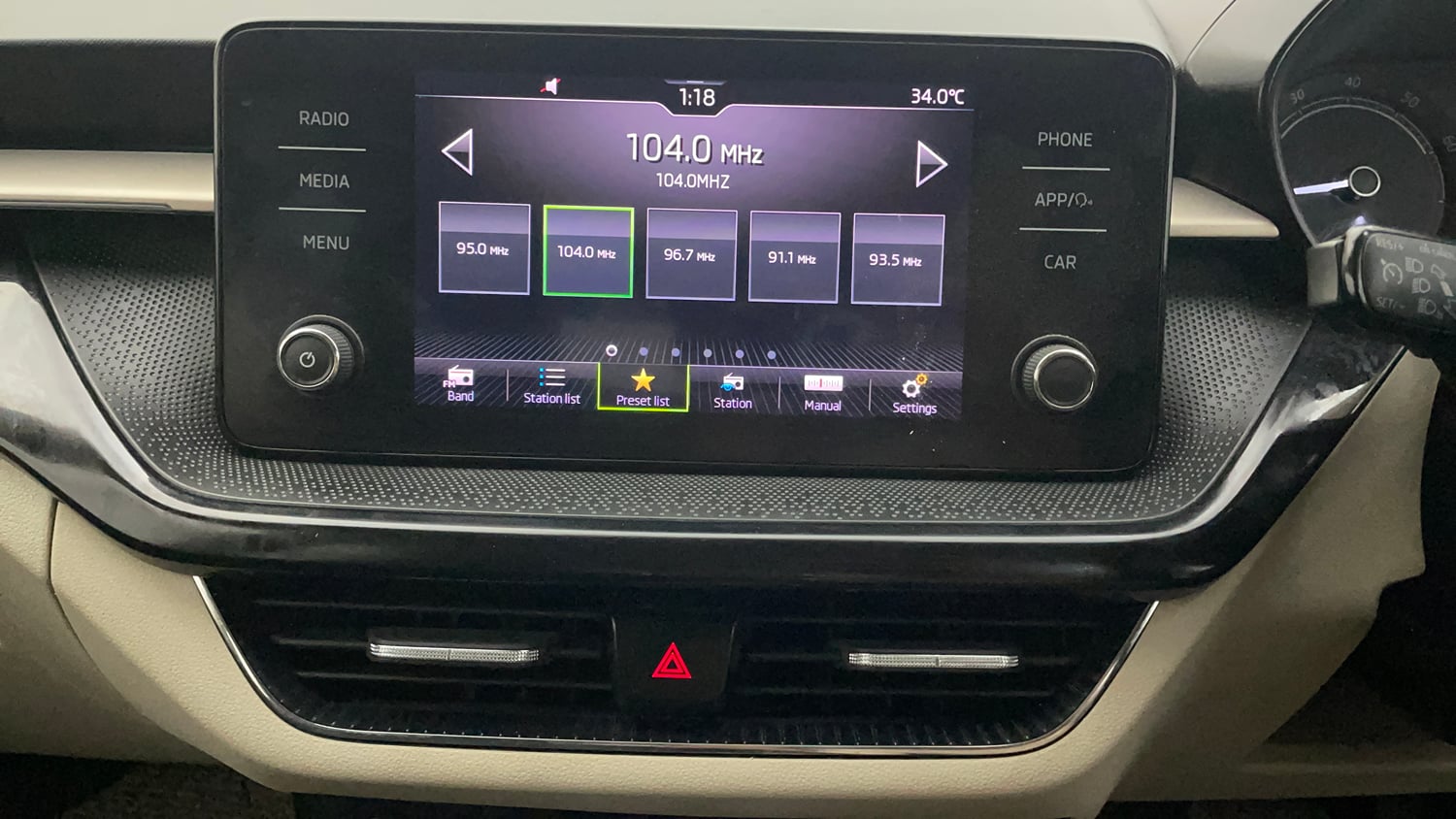 Used 2024 Skoda Slavia Ambition 1.0L TSI AT Petrol Automatic top_features Integrated (in-dash) music system