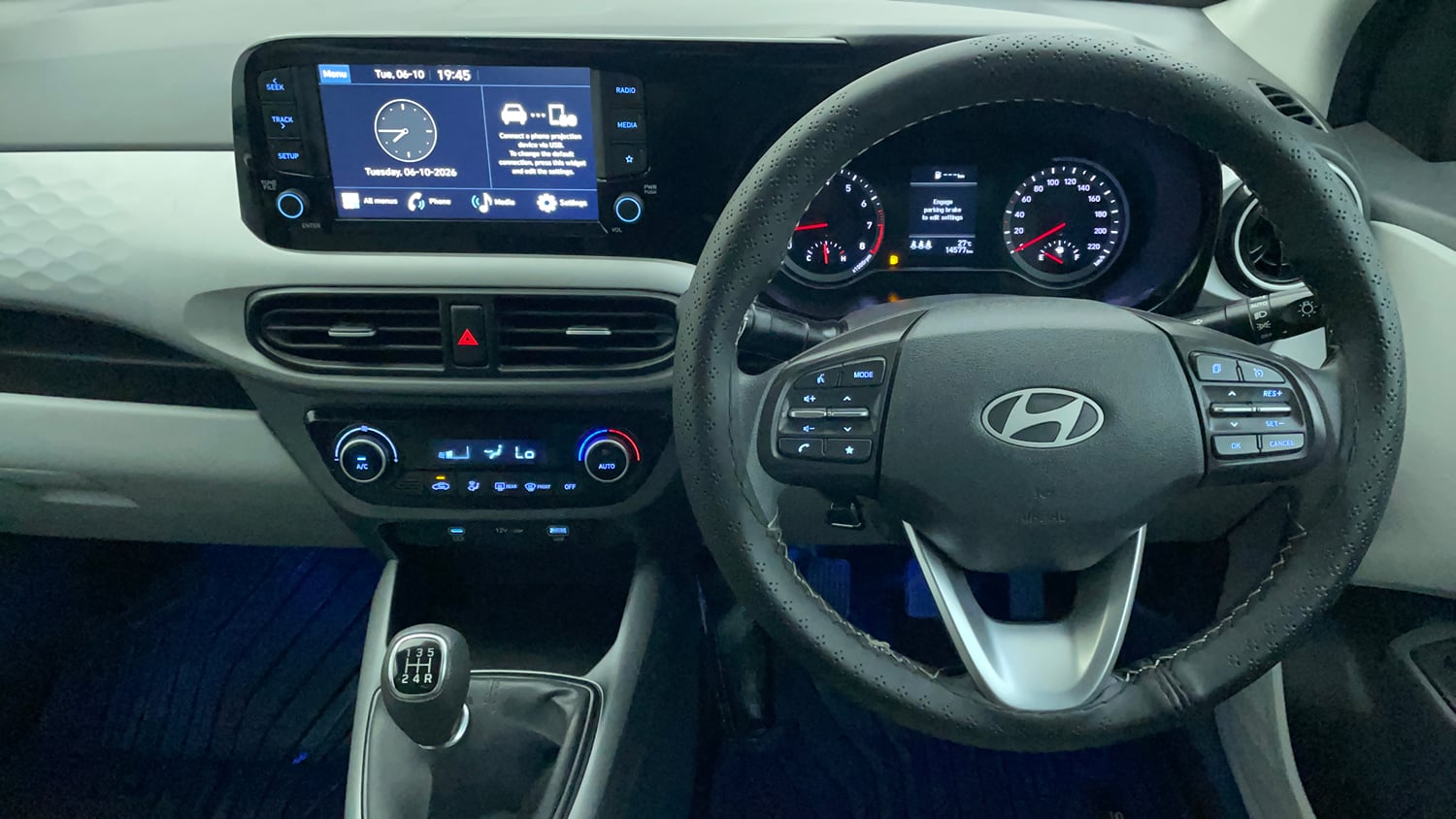 Used 2025 Hyundai Grand i10 Nios Sportz (O) 1.2 Kappa VTVT Petrol Manual interior STEERING VIEW