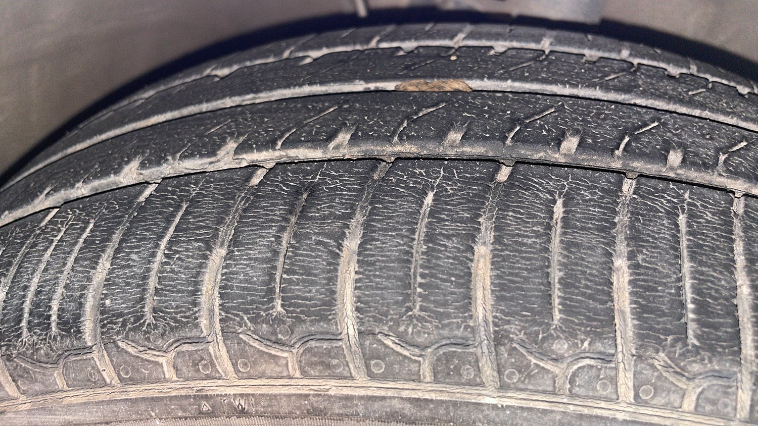 Used 2021 Hyundai Santro Sportz AMT Petrol Automatic tyres RIGHT FRONT TYRE TREAD VIEW